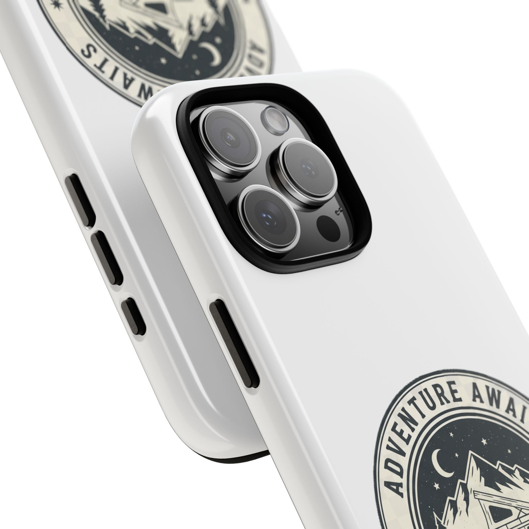 Phone Case — "Adventure Awaits-Go Where You Feel Most Alive" Camper Van Design