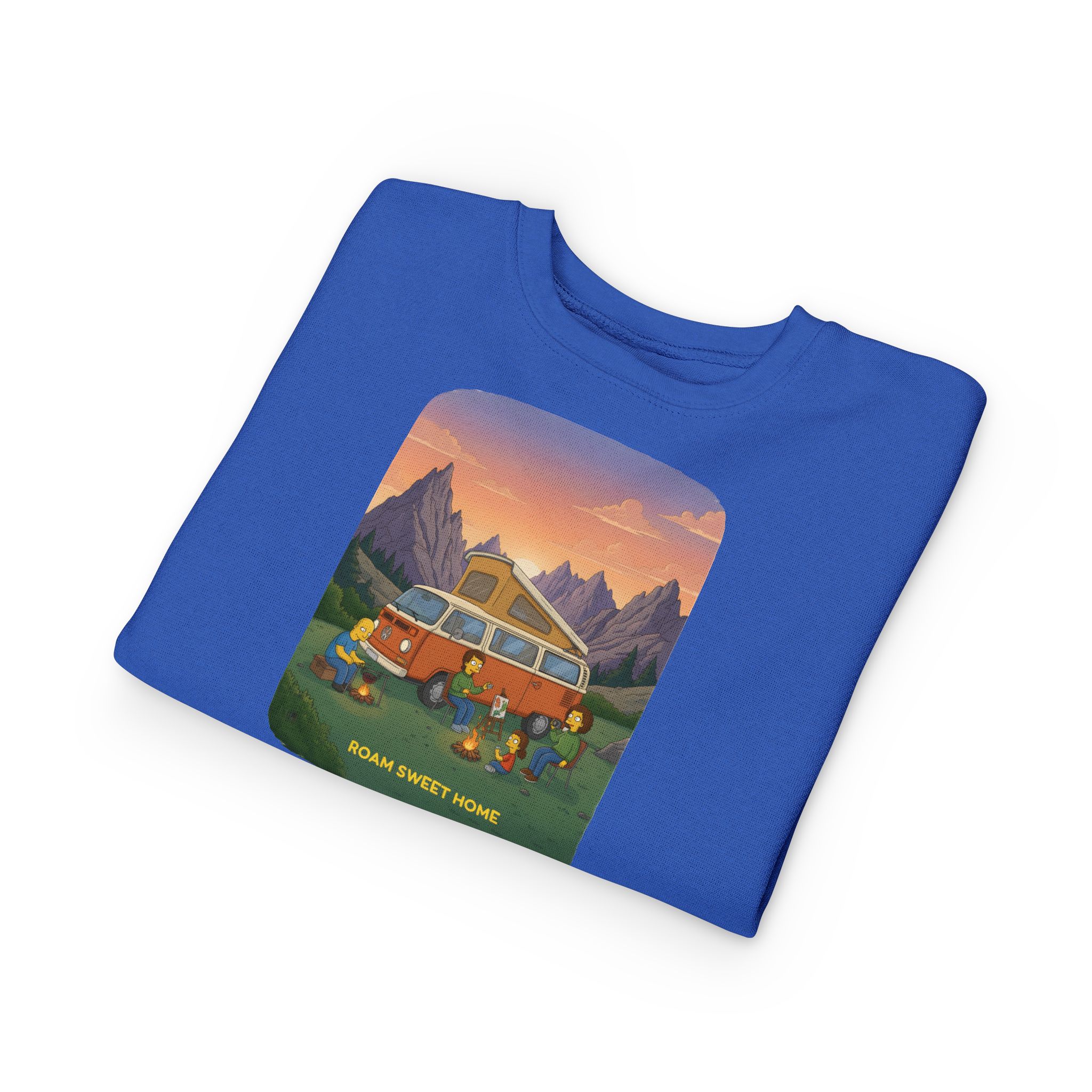 Toddler Sweatshirt - "Roam Sweet Home" (Design Sitcom-Line)