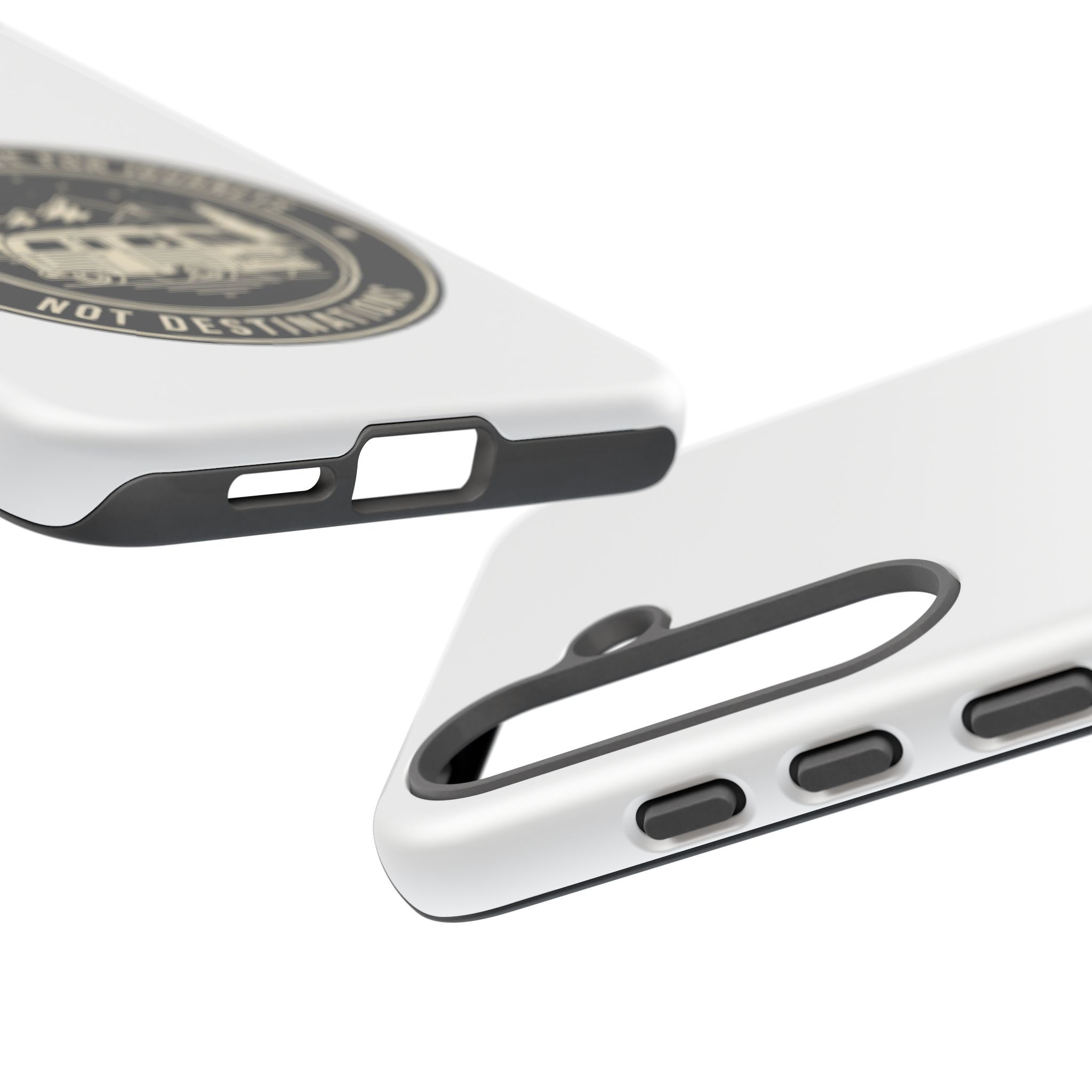 Phone Case — "ROAD WHERE MADE FOR JOURNEYS-NOT DESTINATIONS" Camper Van Design