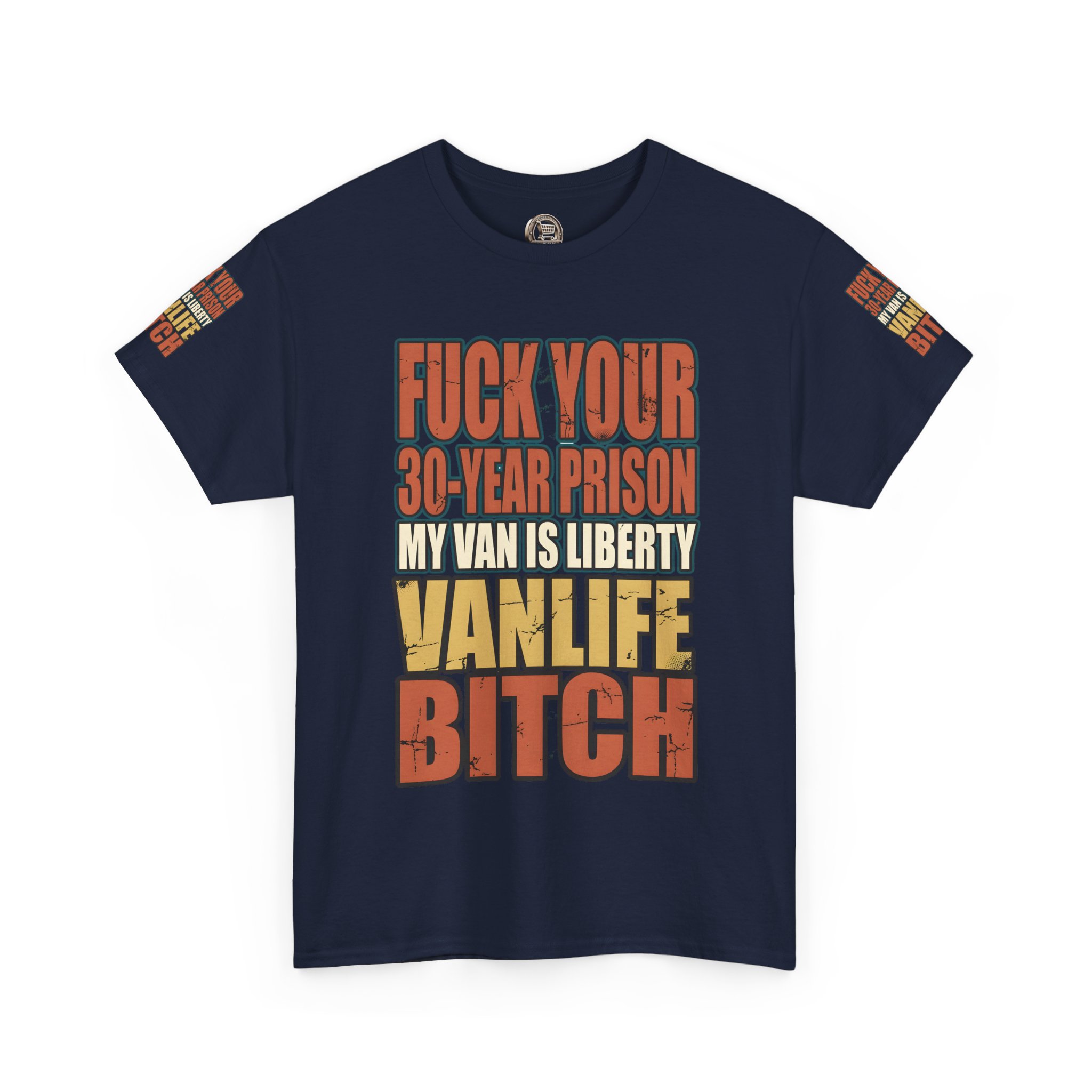 Unisex Heavy Cotton Tee — "Fuck Your 30 Year" Design F**K-Line