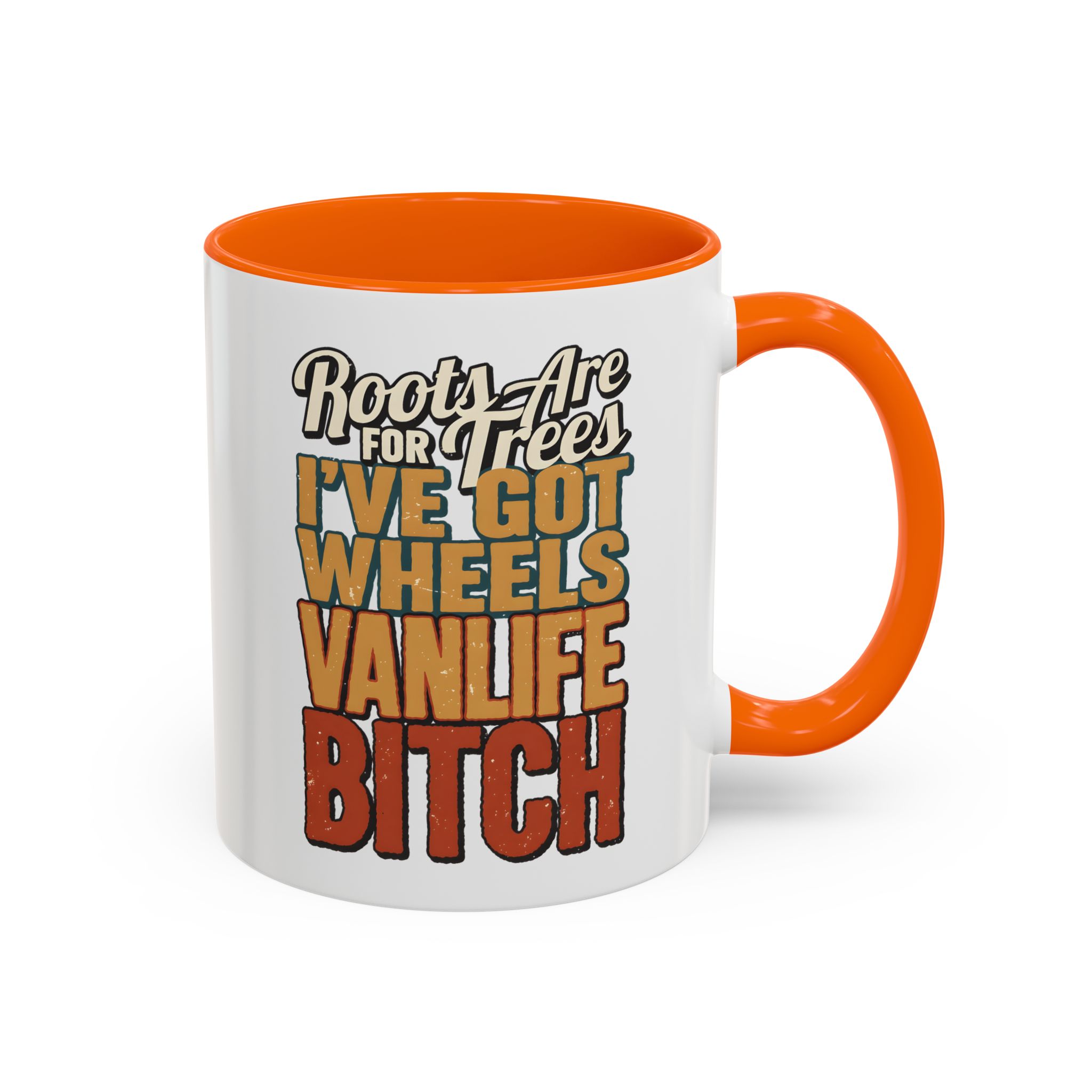5158459087671103481_2048.jpeg Accent Coffee Mug (11, 15oz) — "Roots Are For Trees" Design F**K-Line