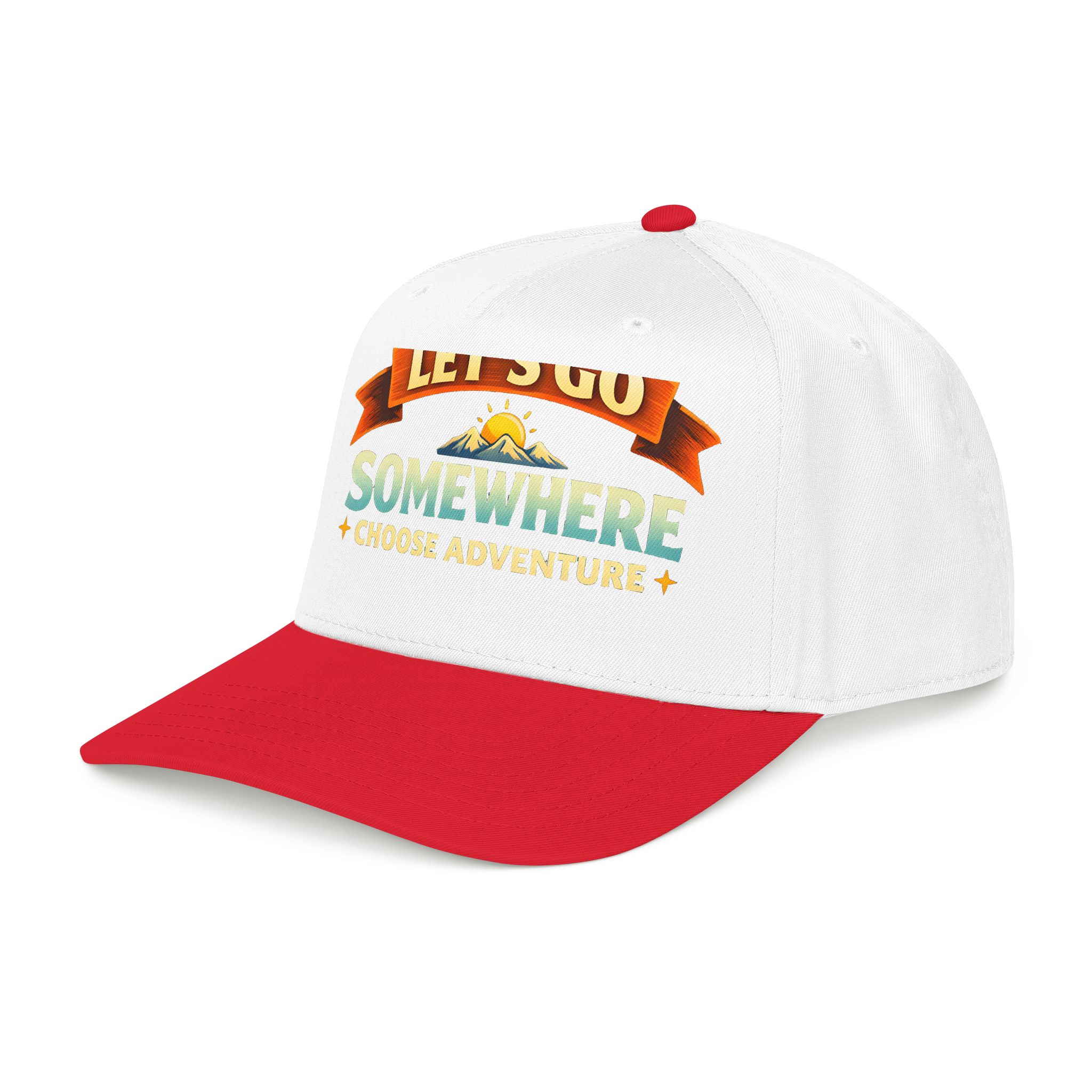 5165343167632997929_2048.jpeg Baseball Cap - "Lets Go Somewhere" Design Scenic-Line