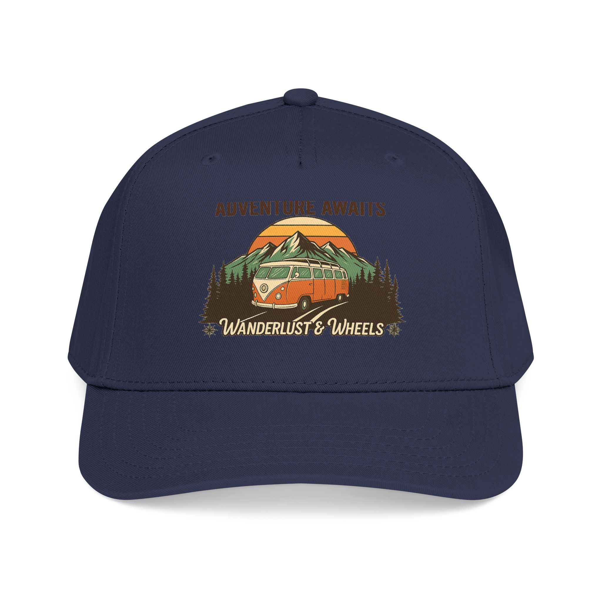 Baseball Cap - "Home Is Where You Adventure Awaits" Mid Profile Baseball Cap