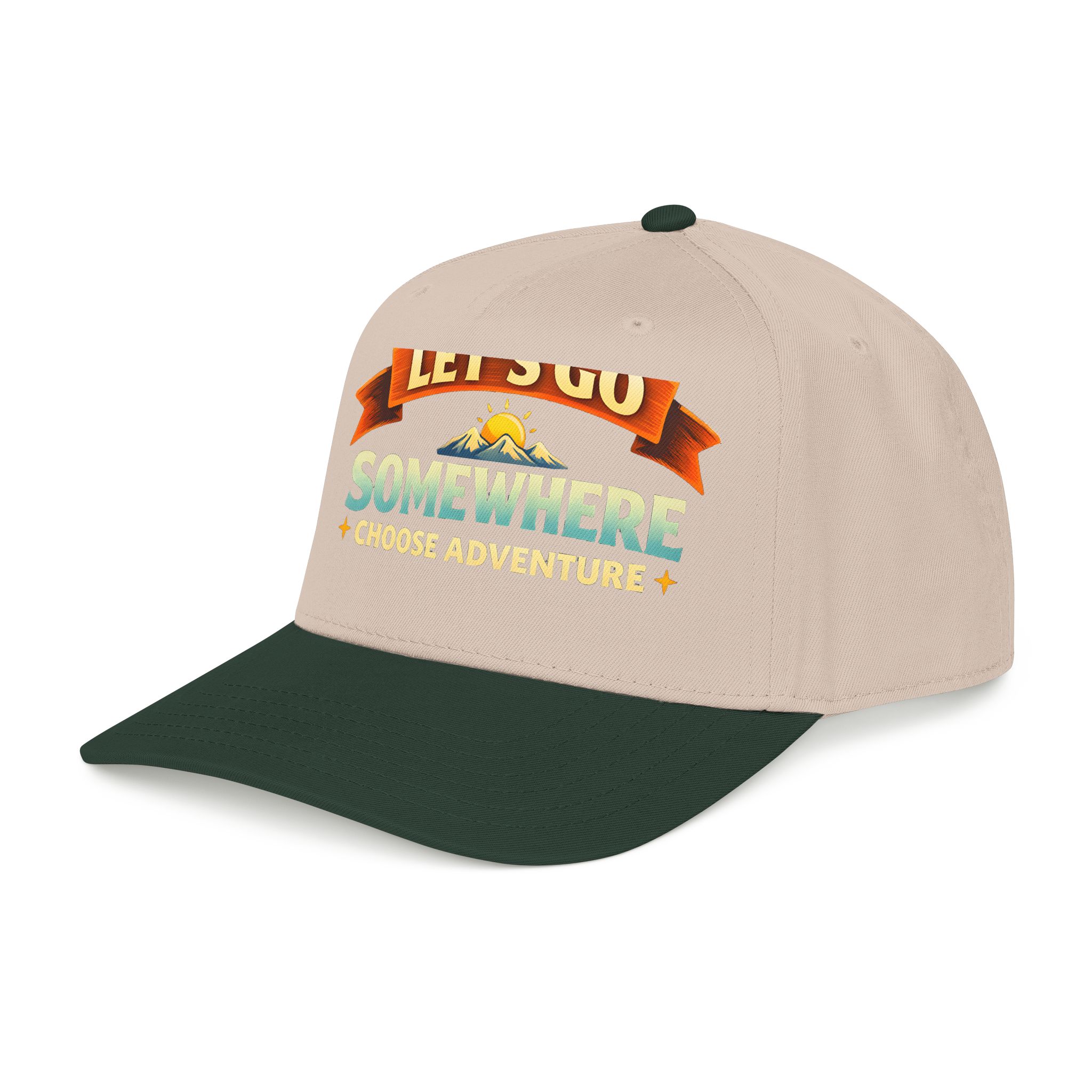 5191428351622639204_2048.jpeg Baseball Cap - "Lets Go Somewhere" Design Scenic-Line