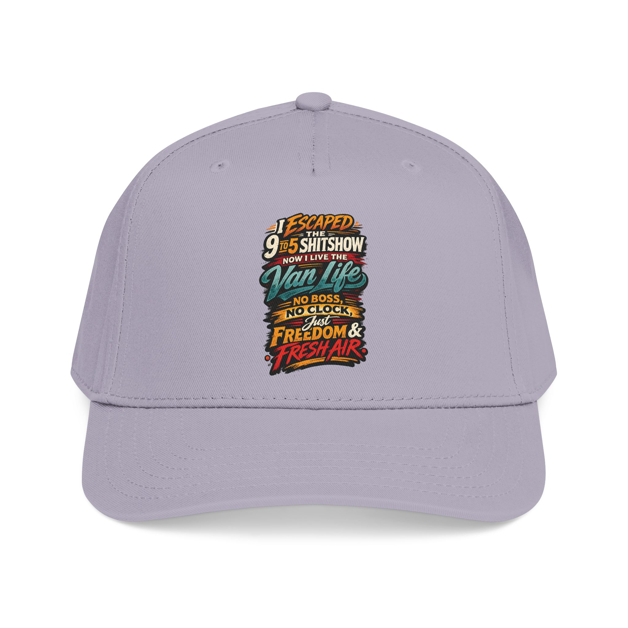 Baseball Cap - "I Escaped The 9 To 5" Design F**K-Line