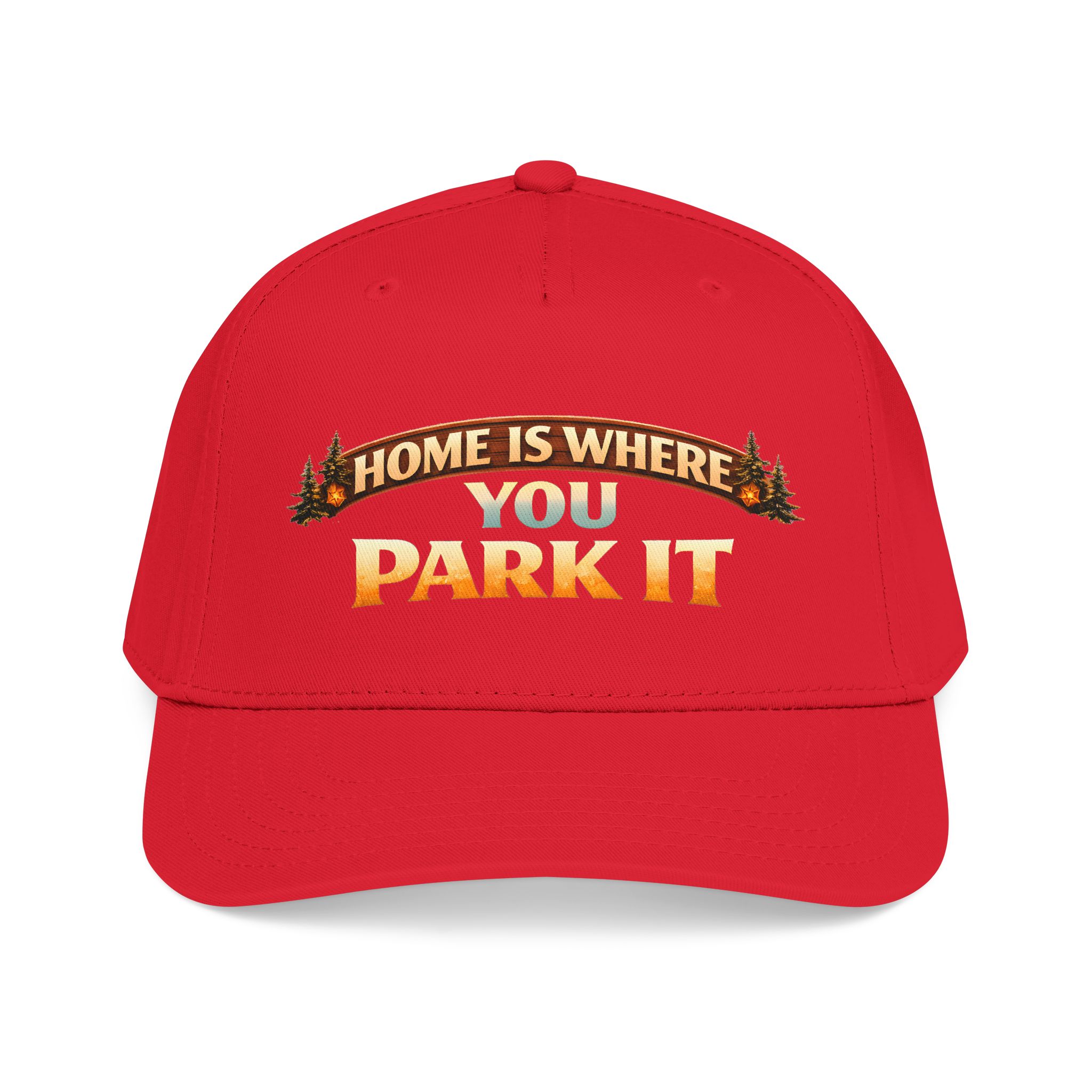 Baseball Cap - "Home Is Where You Park It" Design Scenic-Line