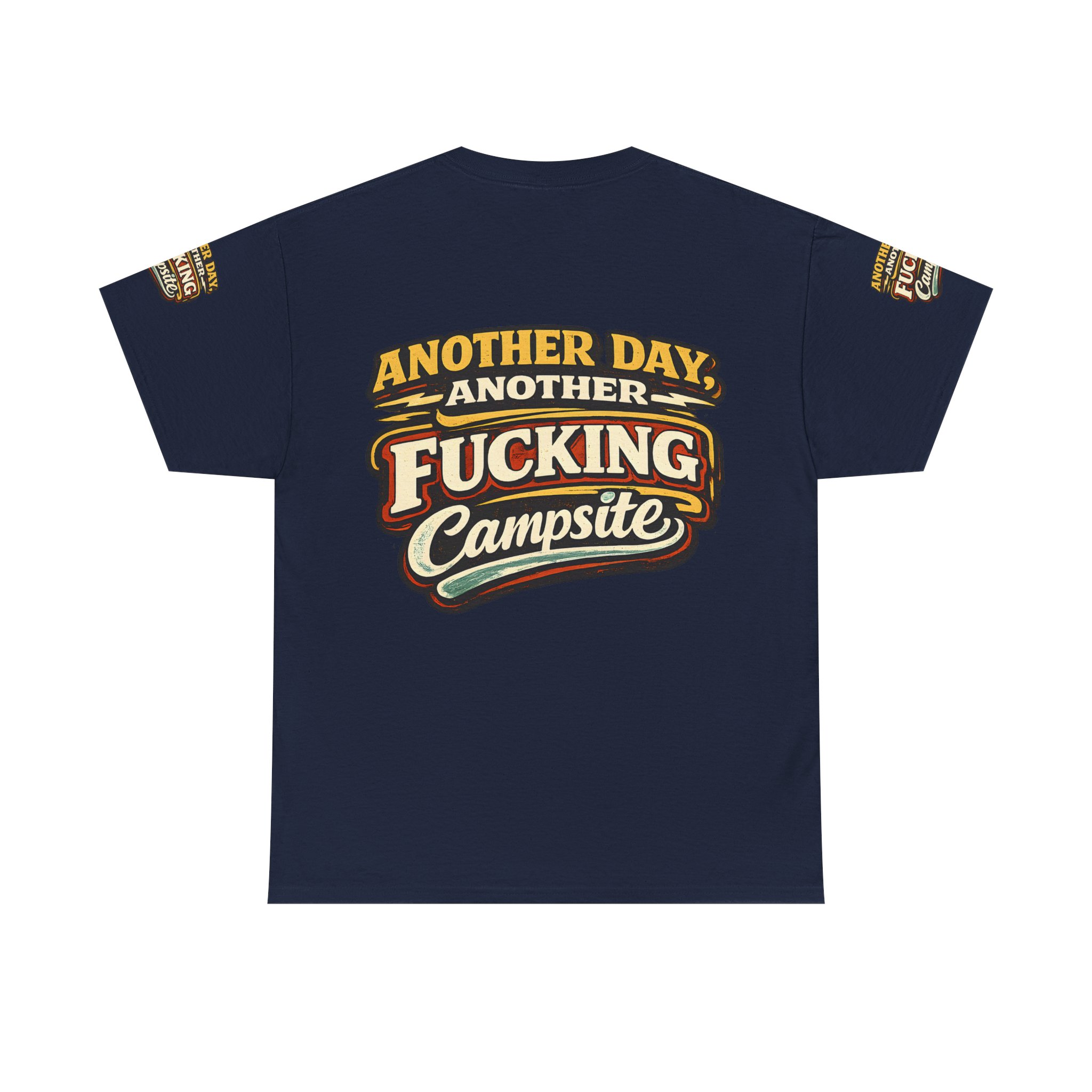 Unisex Heavy Cotton Tee — "Another Day" Design F**K-Line