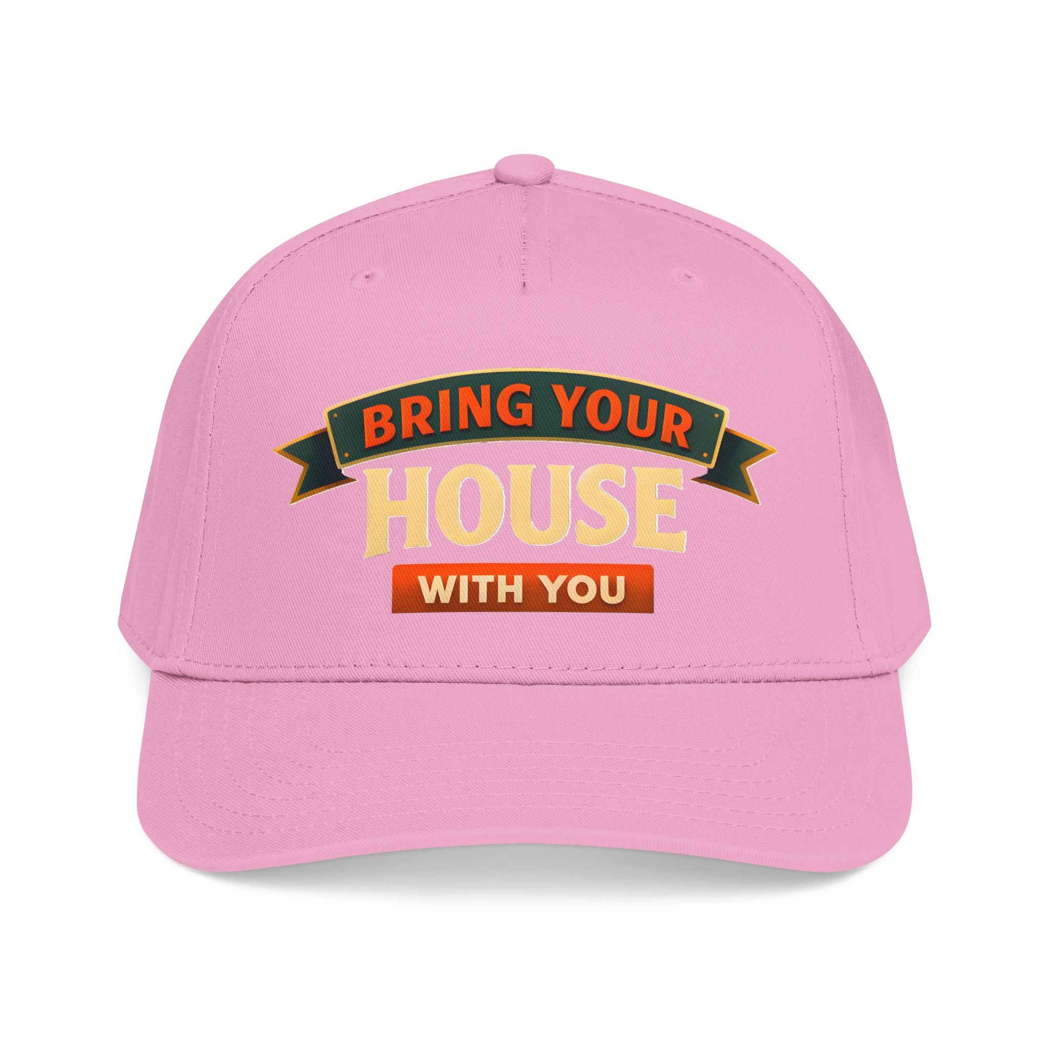 Baseball Cap - "Bring Your House With You" Design Scenic-Line