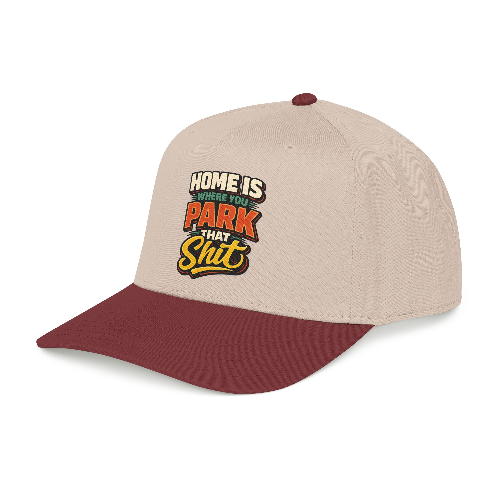 Baseball Cap - "Home Is Where You Park That Shit" Design F**K-Line