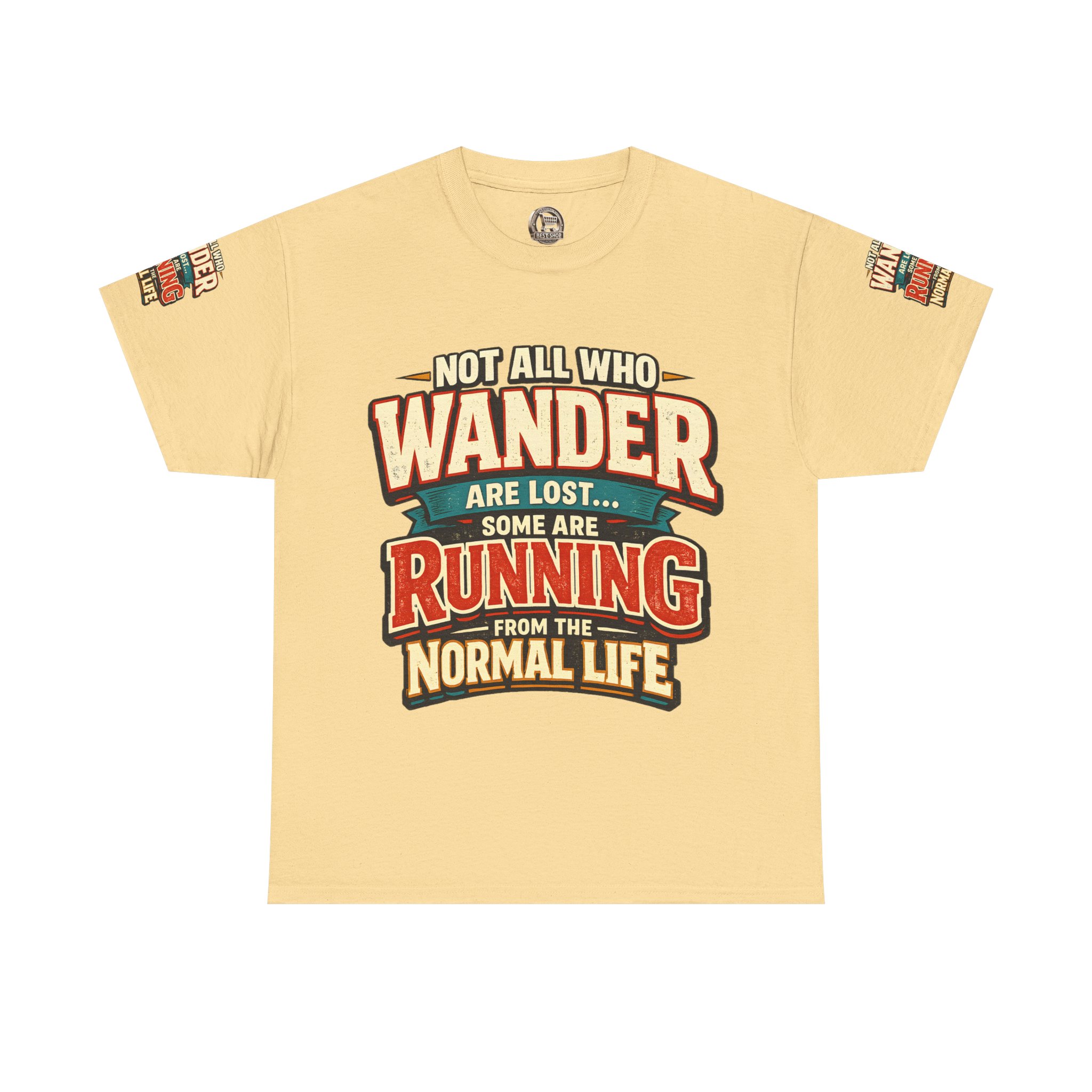5291103293150976365_2048.jpeg Unisex Heavy Cotton Tee — "Not All Who Wander Are Lost" Design F**K-Line