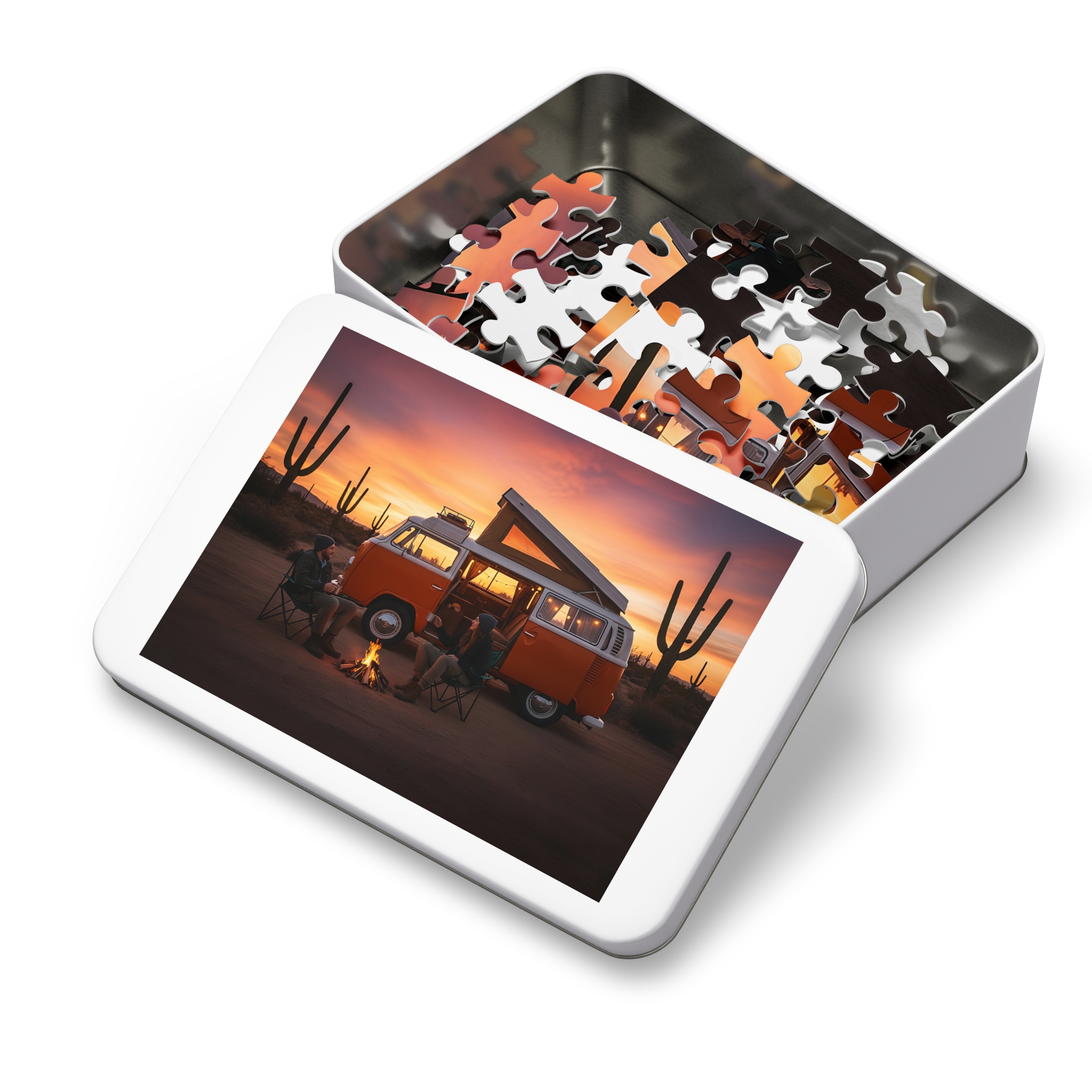 5298208840409108676_2048.jpeg Jigsaw Puzzle with — Campervan Sunset Jigsaw