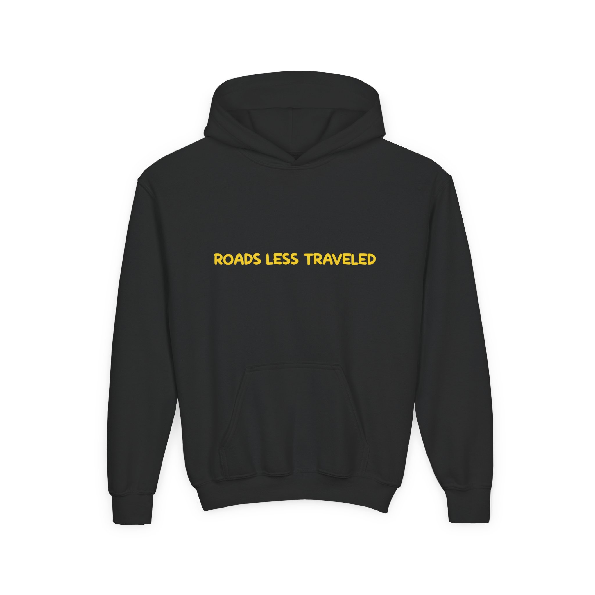 Youth Hoodie(Gildan) – "Roads Less Traveled" (Design Sitcom-Line)