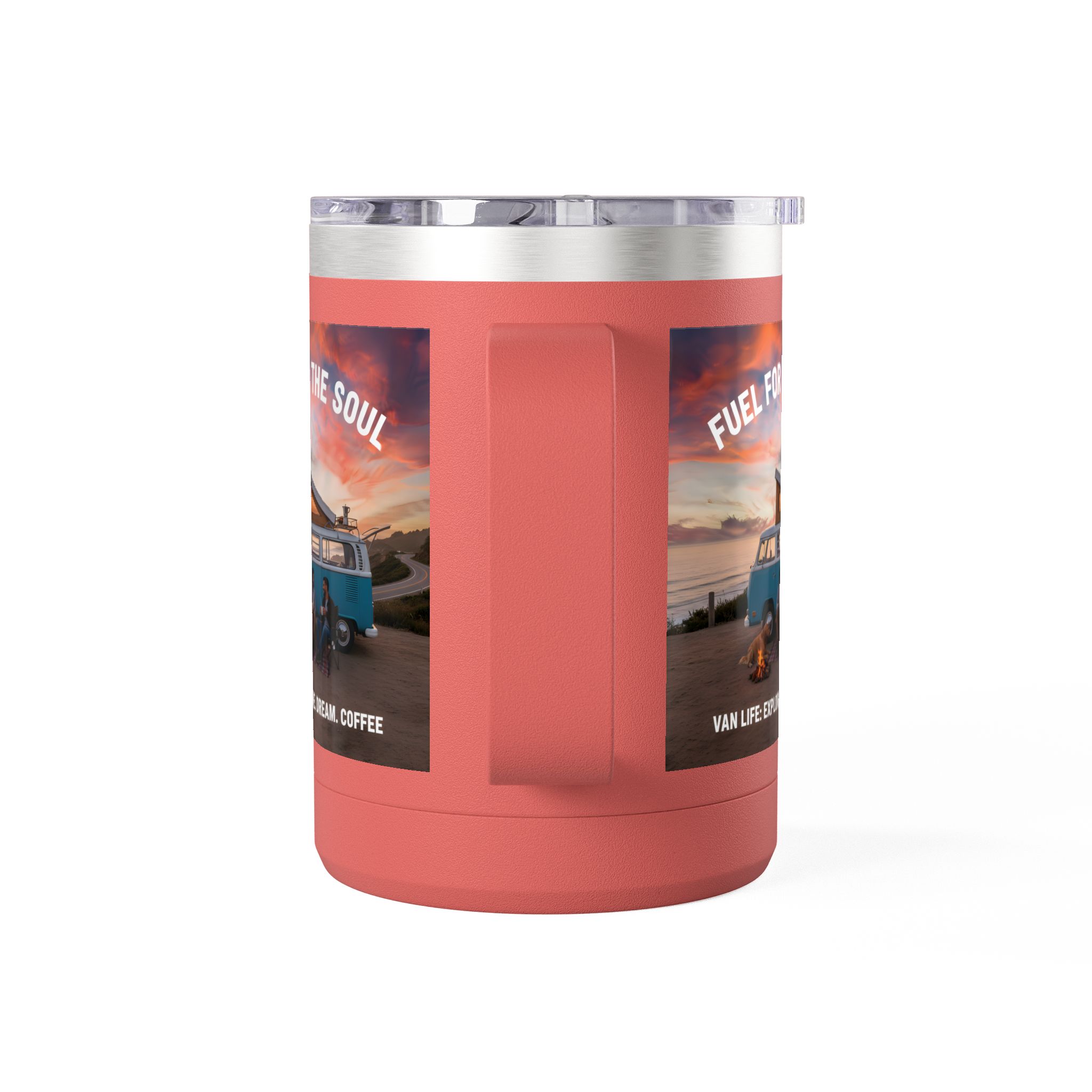 Coffee Mug Tumbler, 15oz — "Fuel for the Soul"