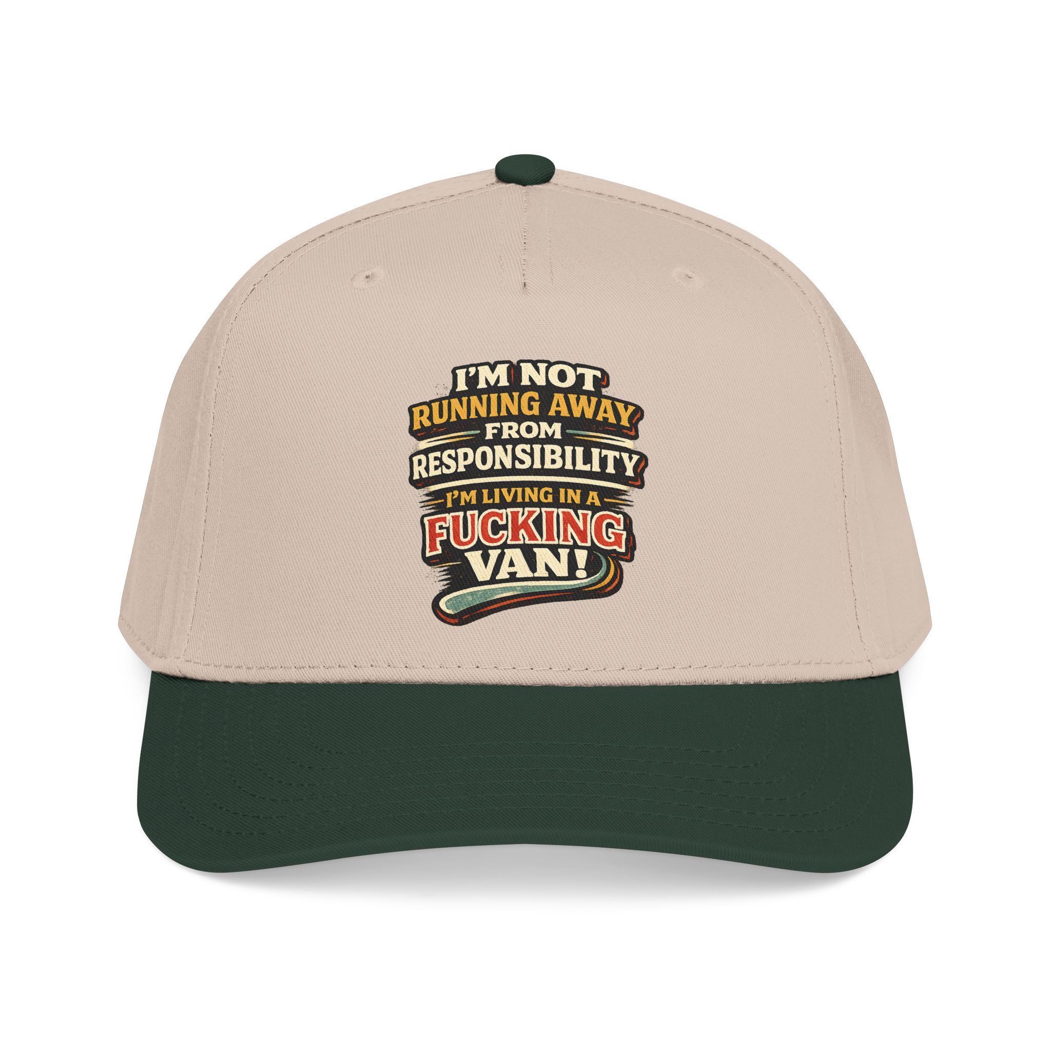Baseball Cap - "I`m Not running Away" Design F**K-Line