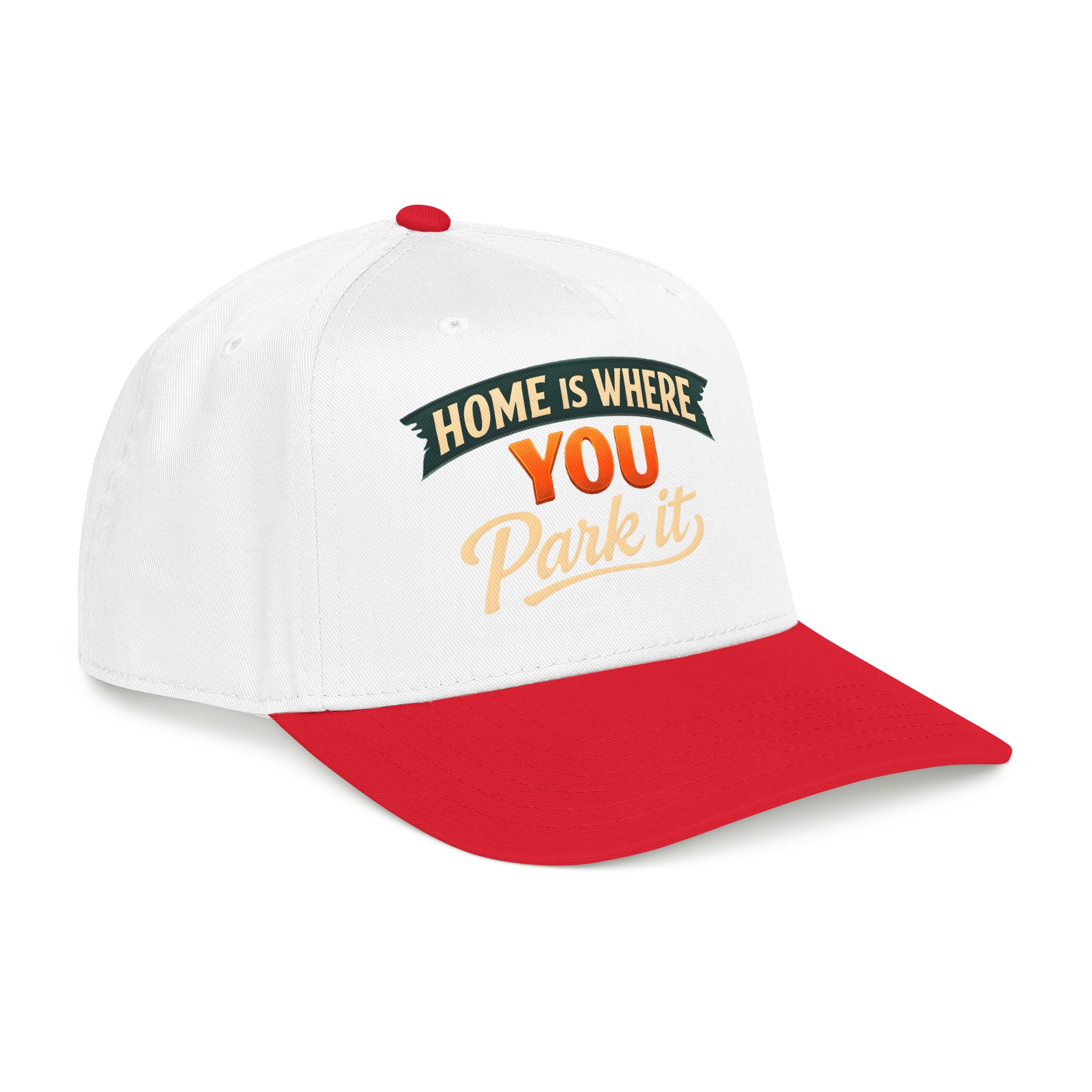 Baseball Cap - "Home Is where You Park It" Design Scenic-Line