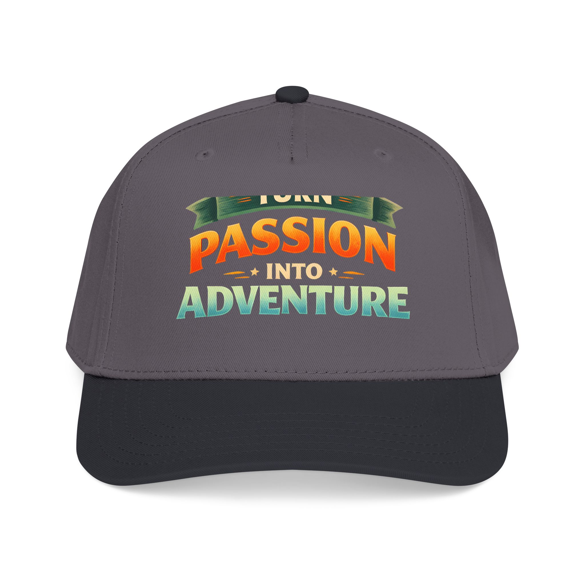 Baseball Cap - "Turn Passion Into Adventure" Design Scenic-Line