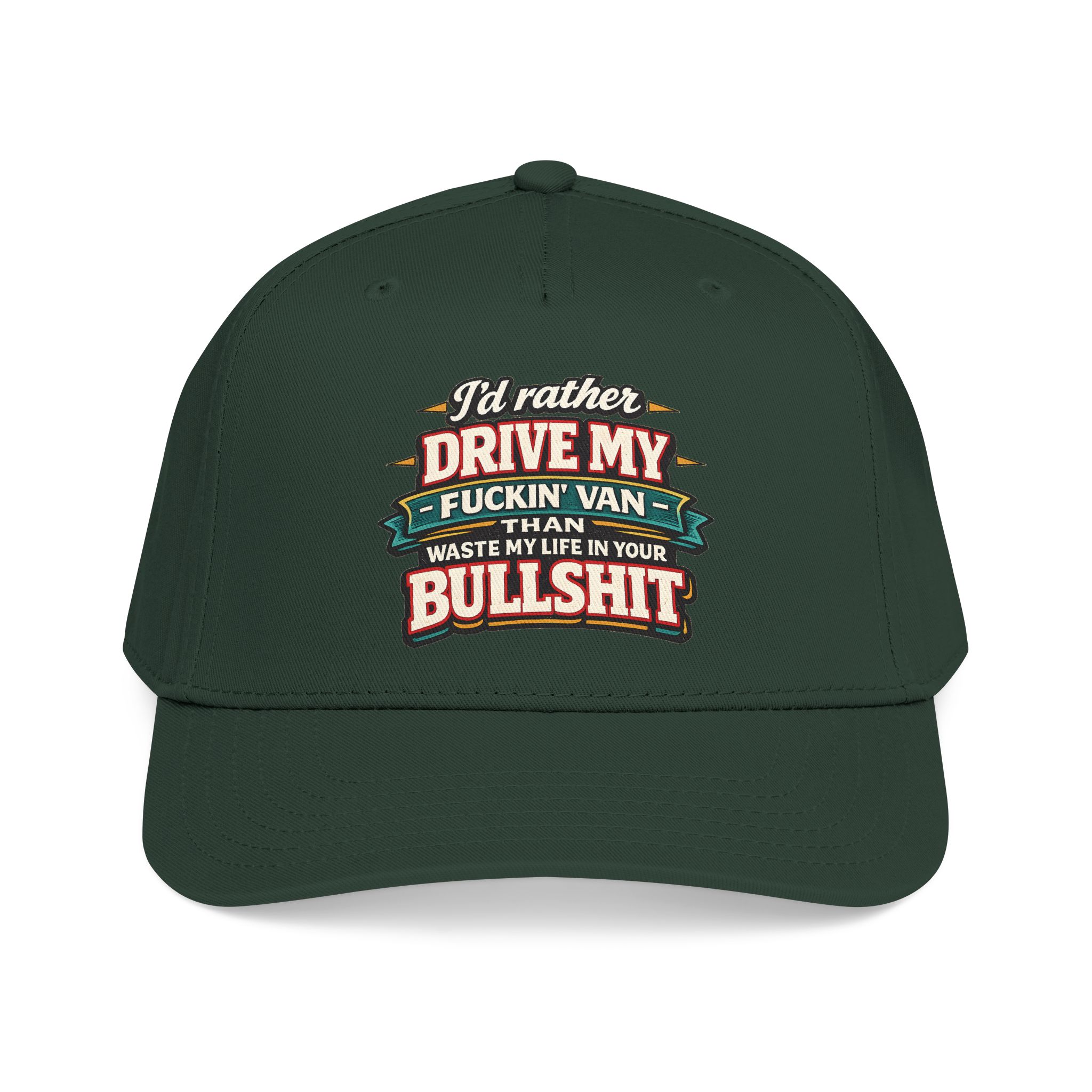 Baseball Cap - "I´d Rather Drive My Fucking Van" Design F**K-Line