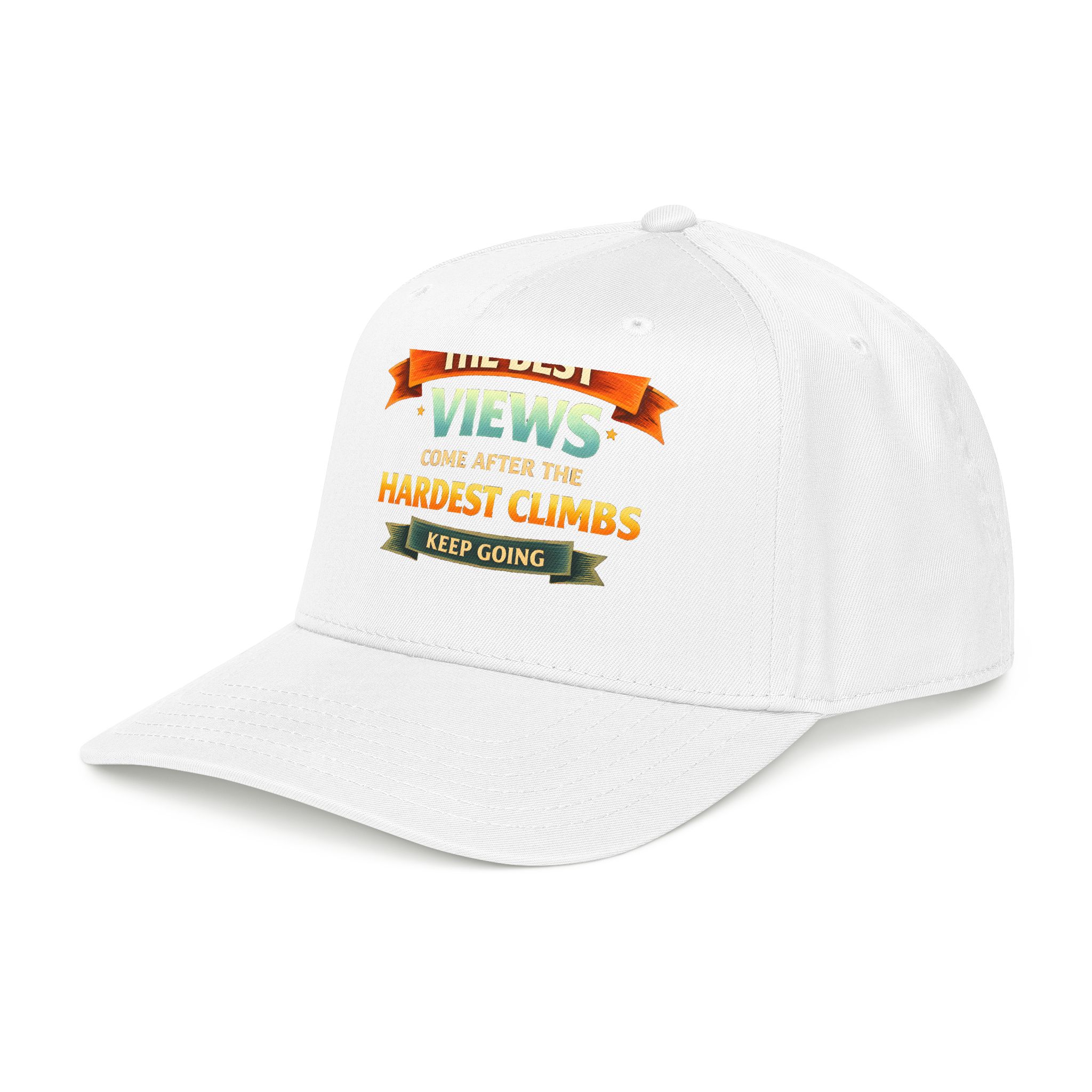 Baseball Cap - "The Best Views" Design Scenic-Line