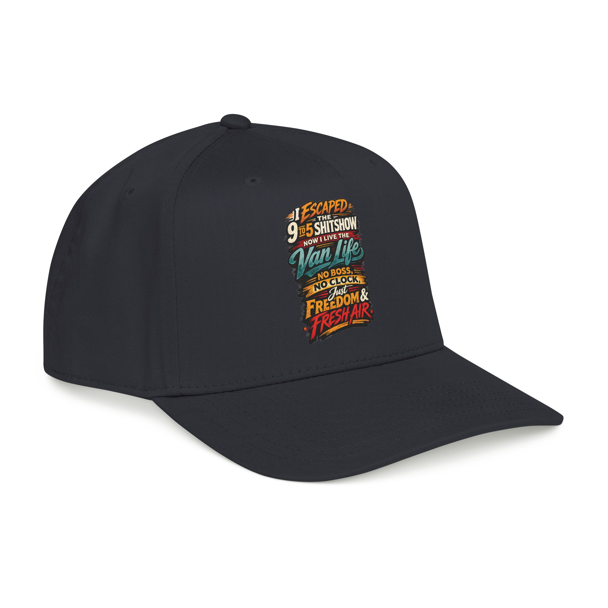 Baseball Cap - "I Escaped The 9 To 5" Design F**K-Line