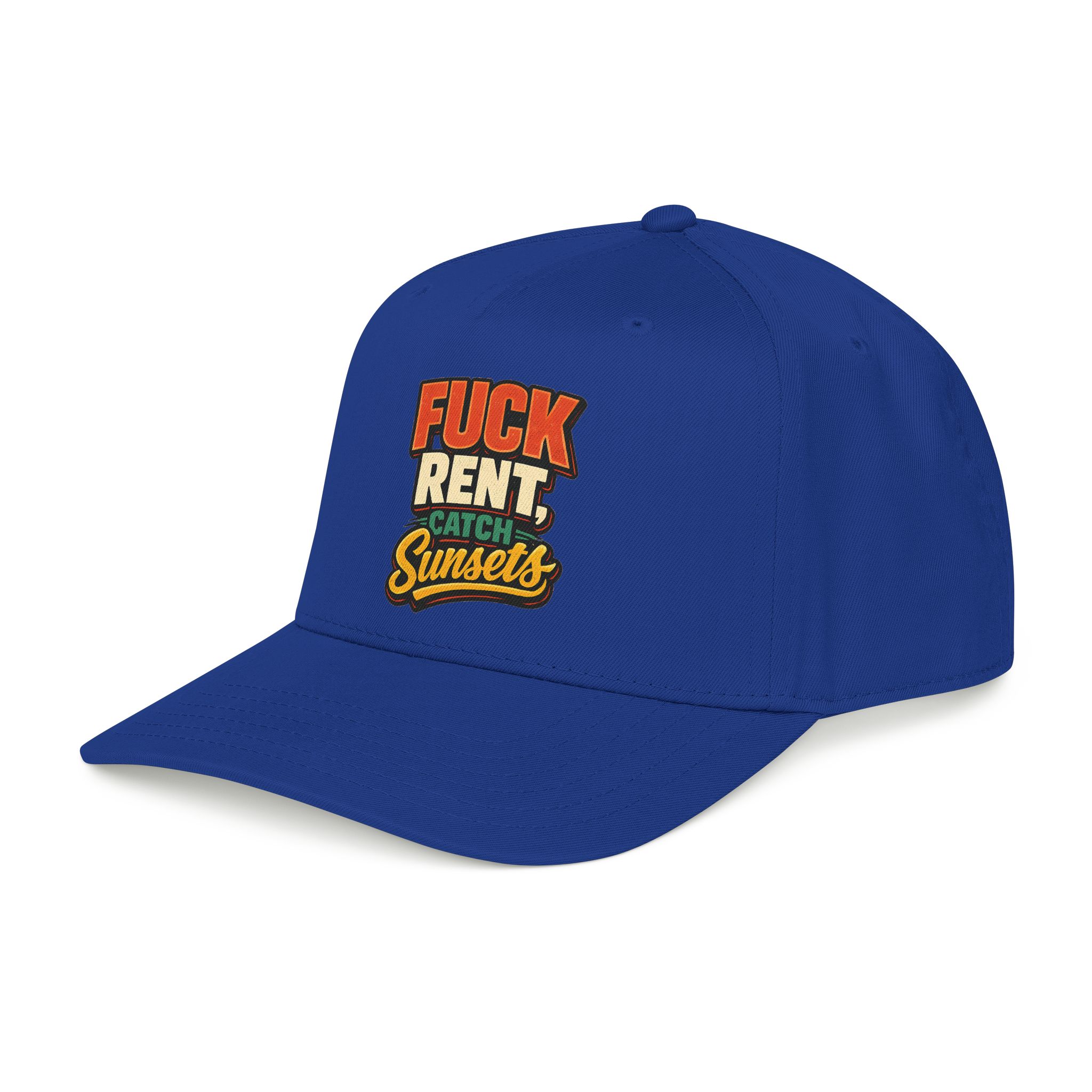 Baseball Cap - "Fuck Rent Catch Sunsets" Design F**K-Line