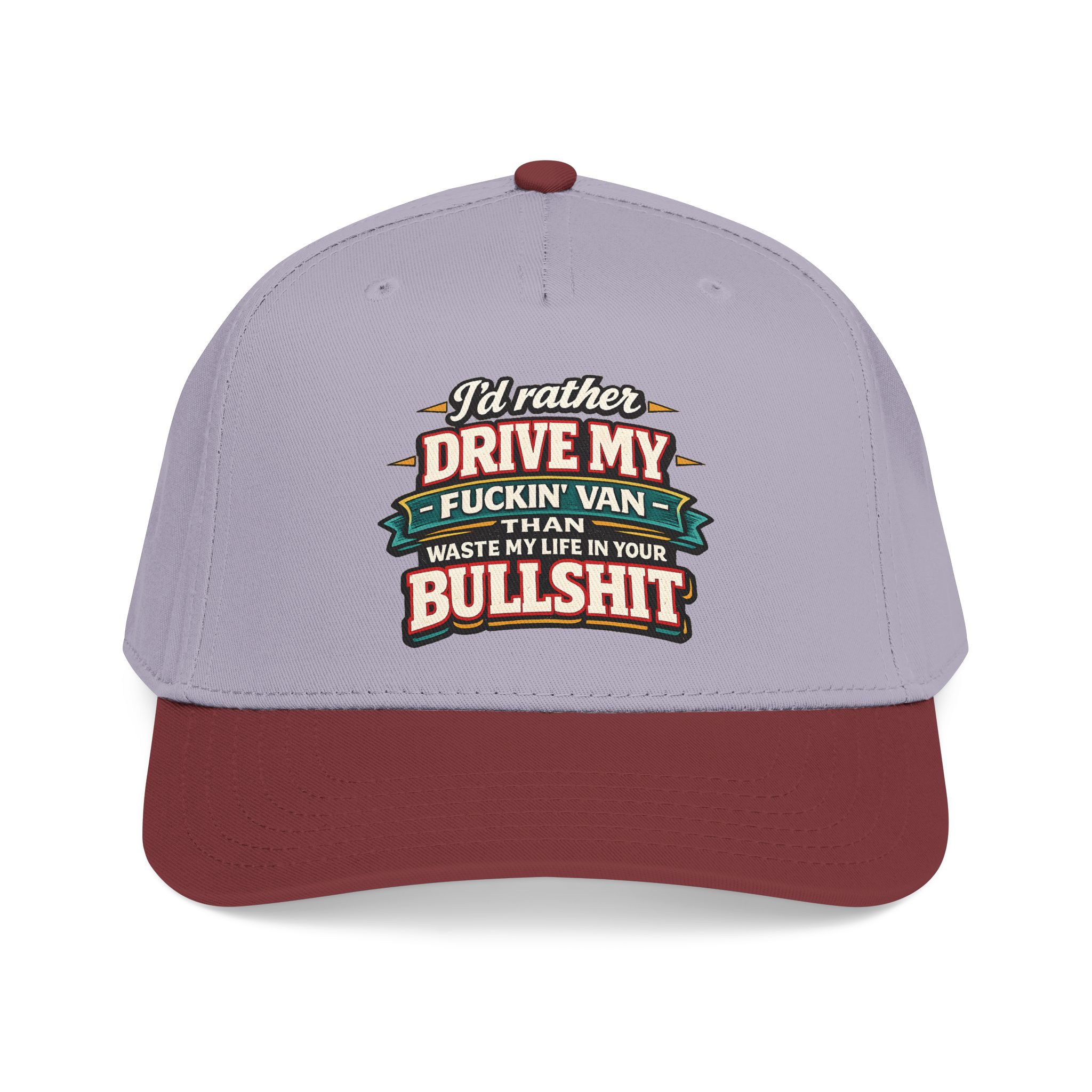 Baseball Cap - "I´d Rather Drive My Fucking Van" Design F**K-Line