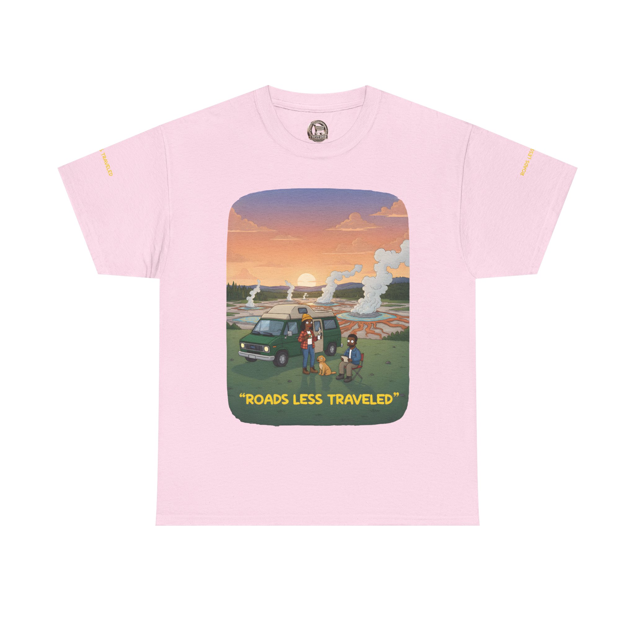 5418571792813987658_2048.jpeg Unisex Heavy Cotton Tee — "Roads Less Traveled" Design Sitcom-Line