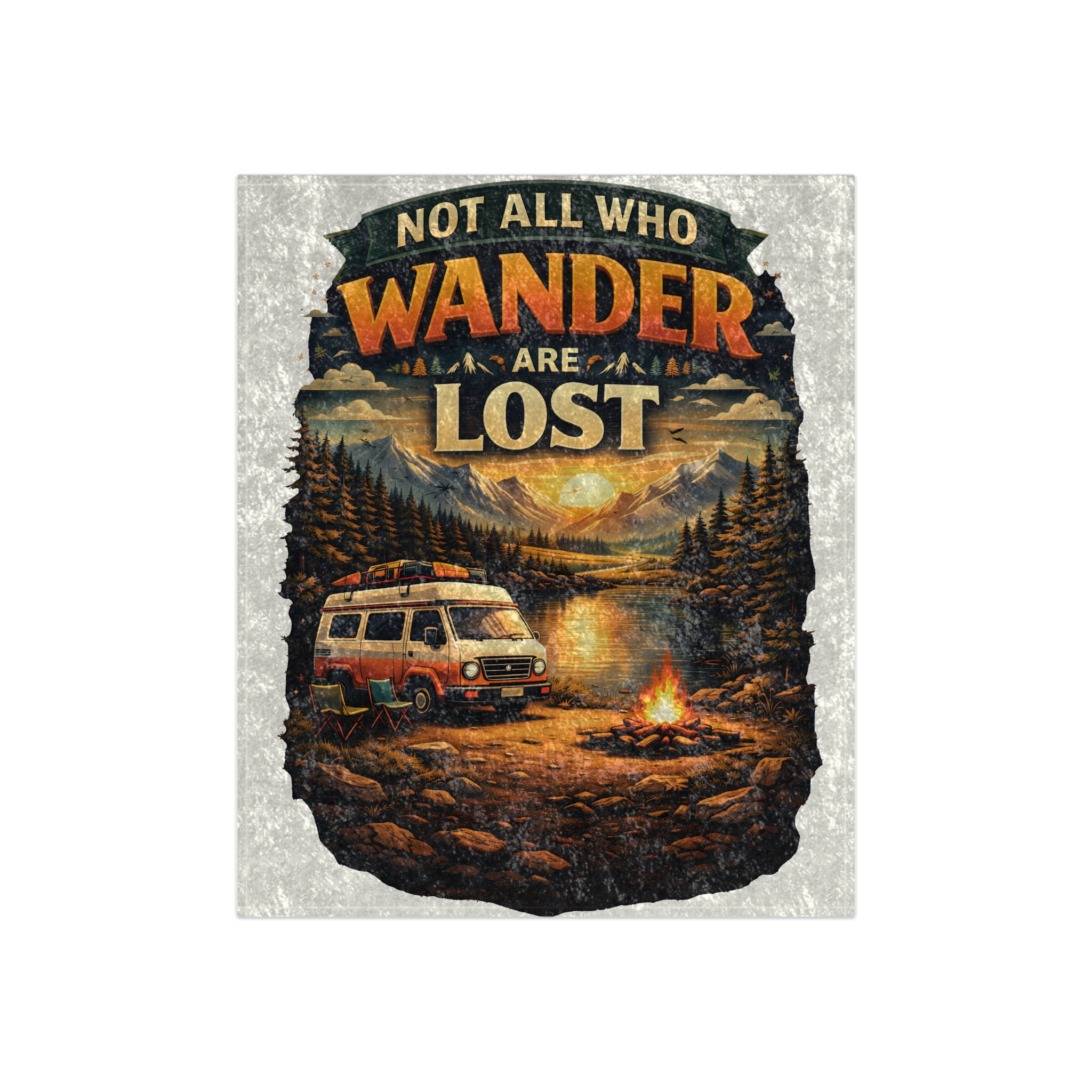 5425900129631523232_2048.jpeg Crushed Velvet Blanket —"Not All Who Wander Are Lost" Design Scenic-Line (Campervan)