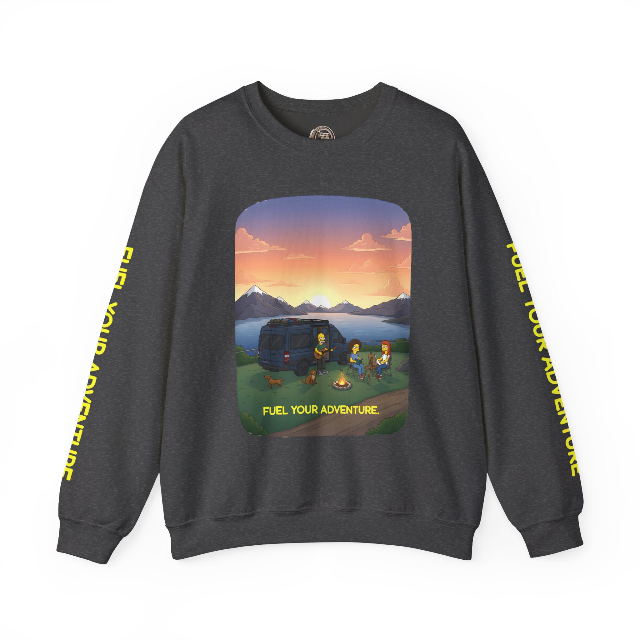 5430822171806734957_2048.jpeg Unisex Heavy Blend™ Crewneck Sweatshirt — "Fuel Your Adventure" Design Sitcom-Line