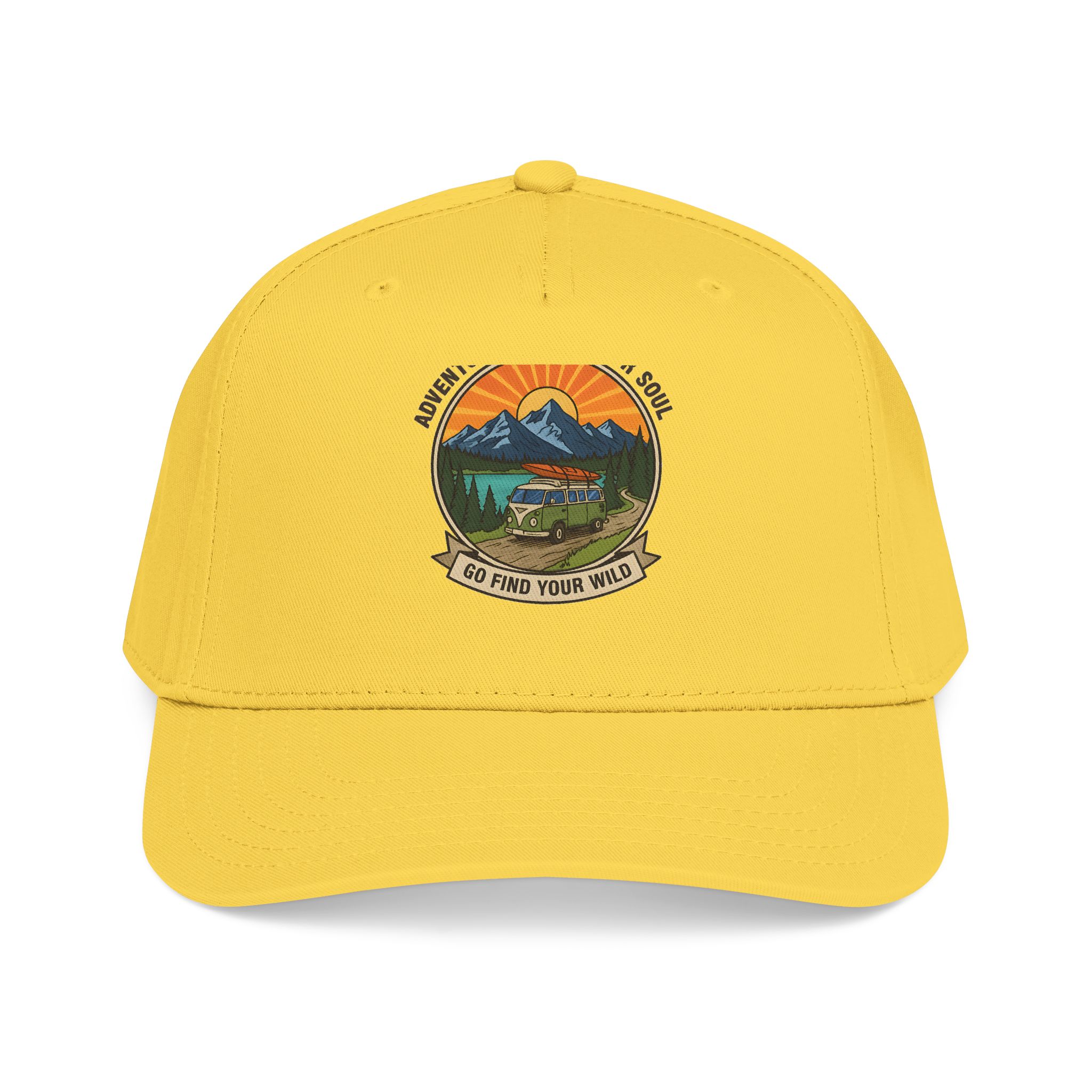 Baseball Cap — "Go Find Your Wild" Outdoor Patch