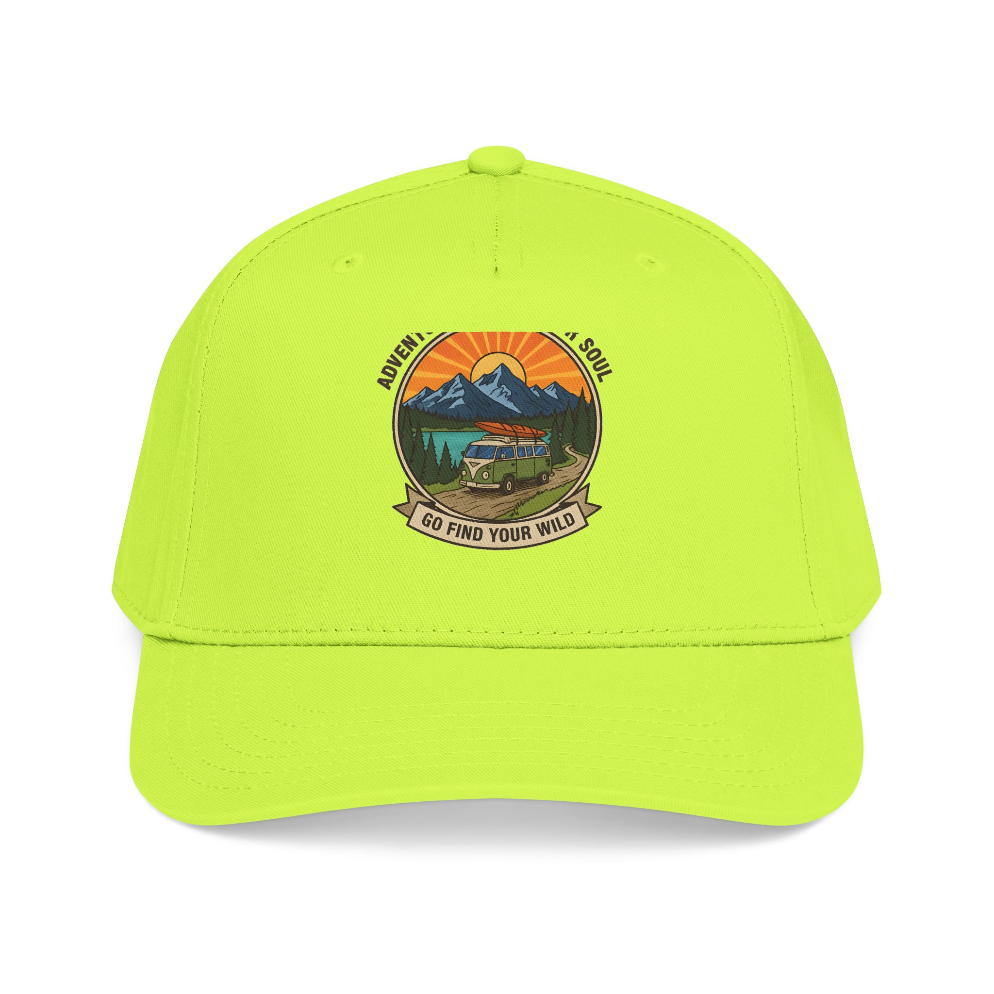 Baseball Cap — "Go Find Your Wild" Outdoor Patch