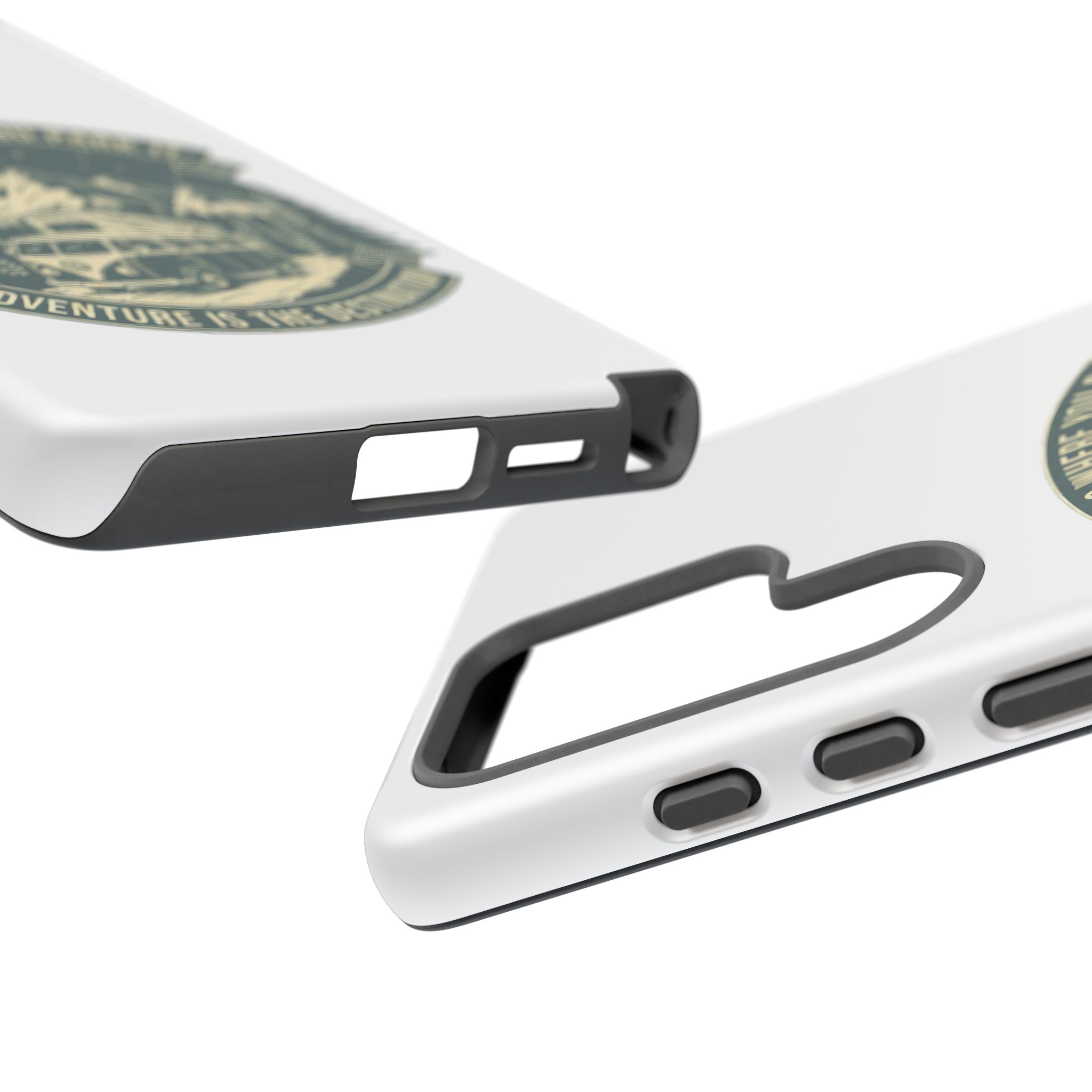 Phone Case — "Home Is Where You Park It-Adventure is the destination" Camper Van Design