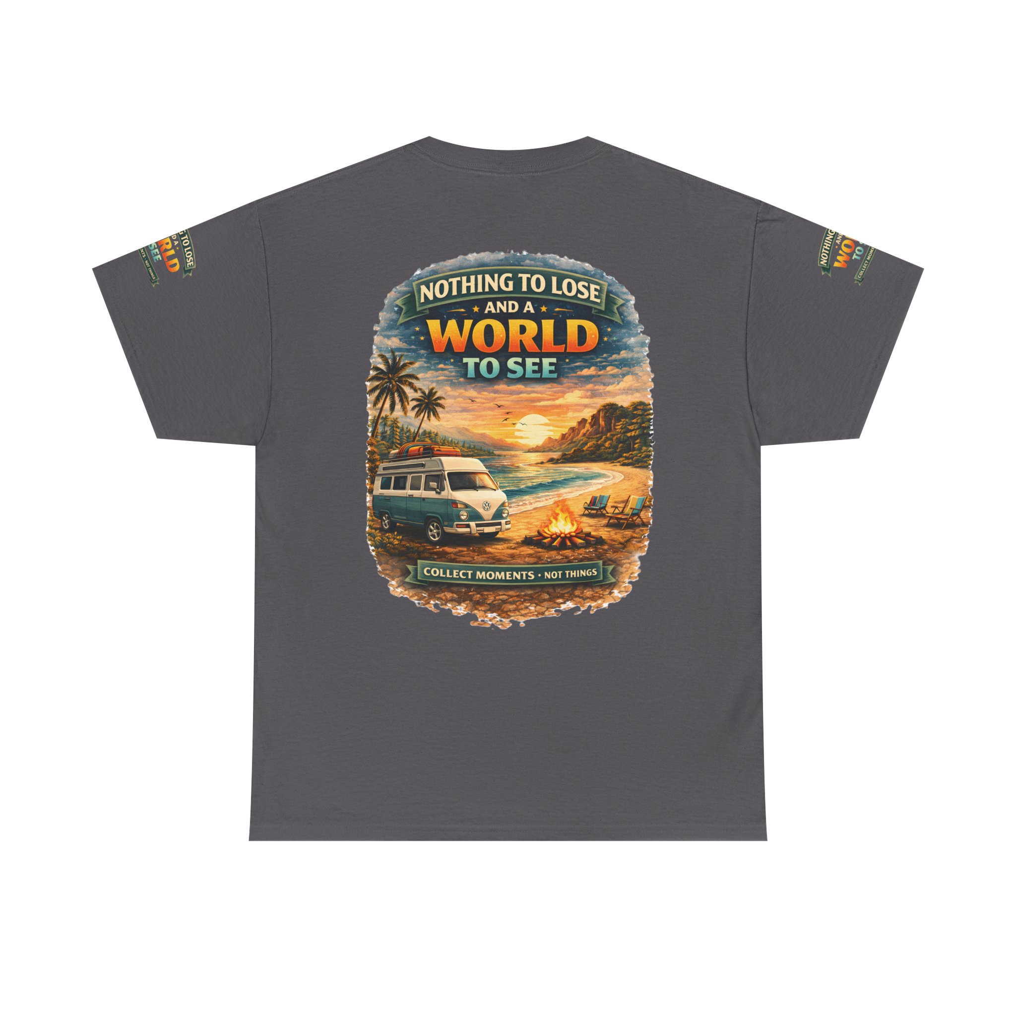 5507870302708920710_2048.jpeg Unisex Heavy Cotton Tee — "Nothing To Lose " Design Scenic-Line