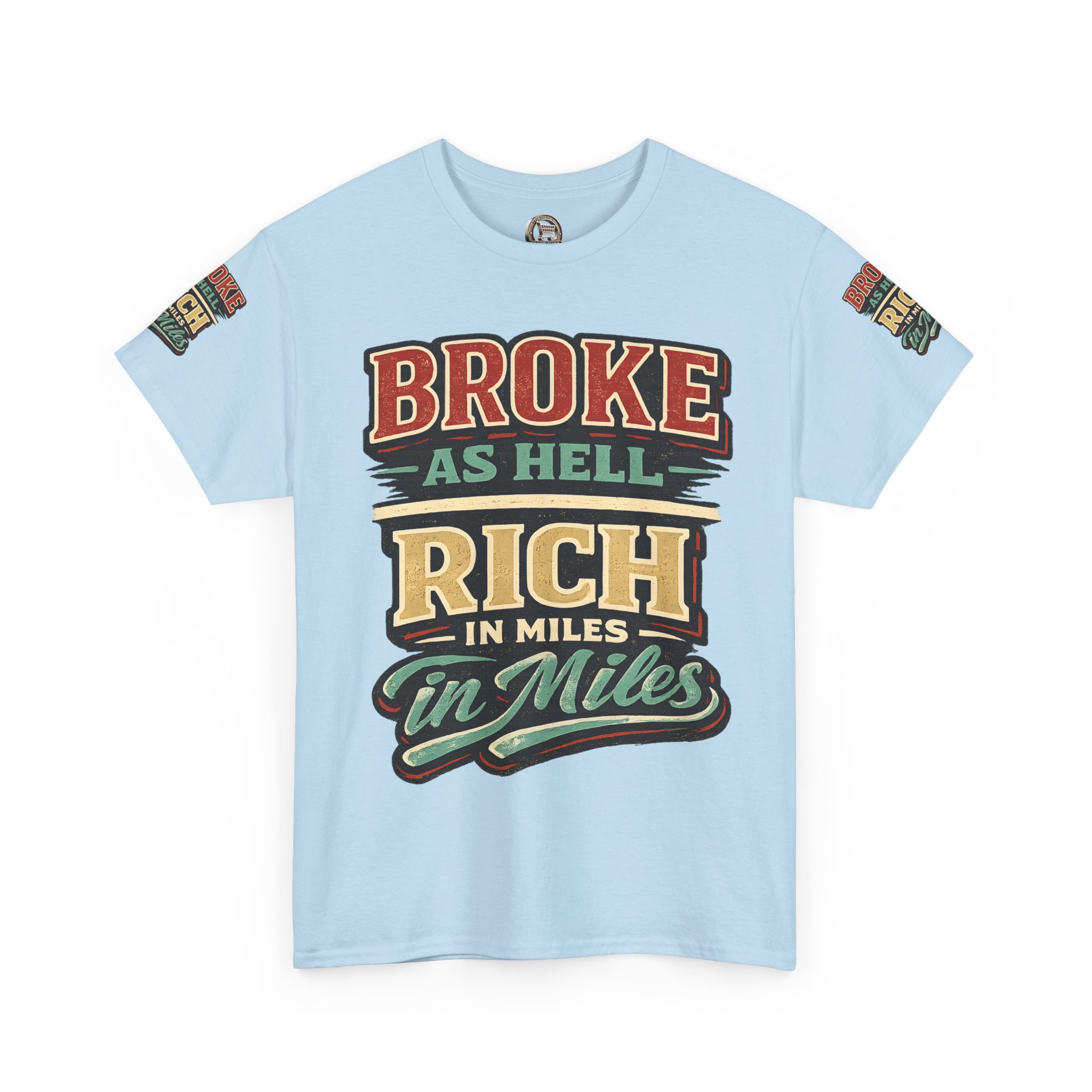 5509146868522870810_2048.jpeg Unisex Heavy Cotton Tee — "Broke As Hell" Design F**K-Line
