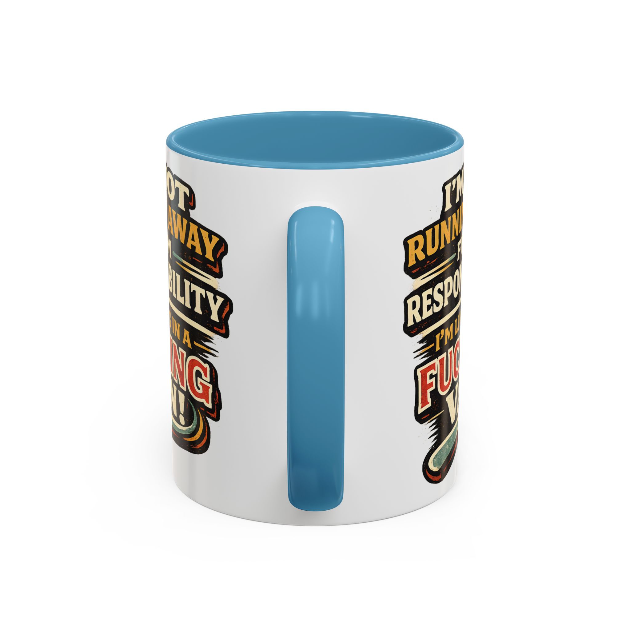 5514480359045021609_2048.jpeg Accent Coffee Mug (11, 15oz) — "I`m Not running Away" Design F**K-Line