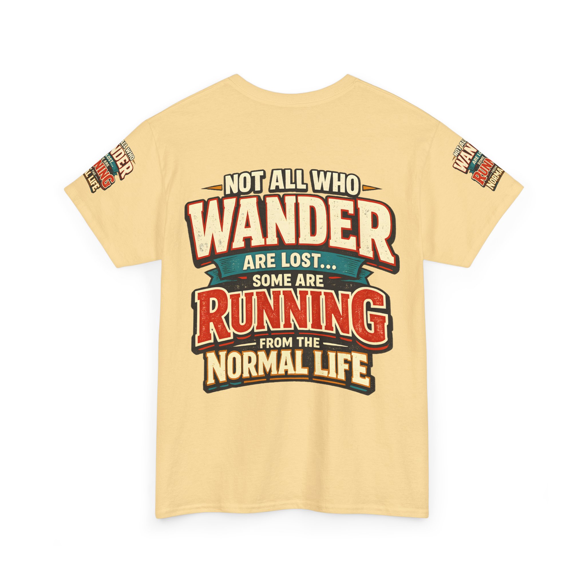 5521506257542775443_2048.jpeg Unisex Heavy Cotton Tee — "Not All Who Wander Are Lost" Design F**K-Line