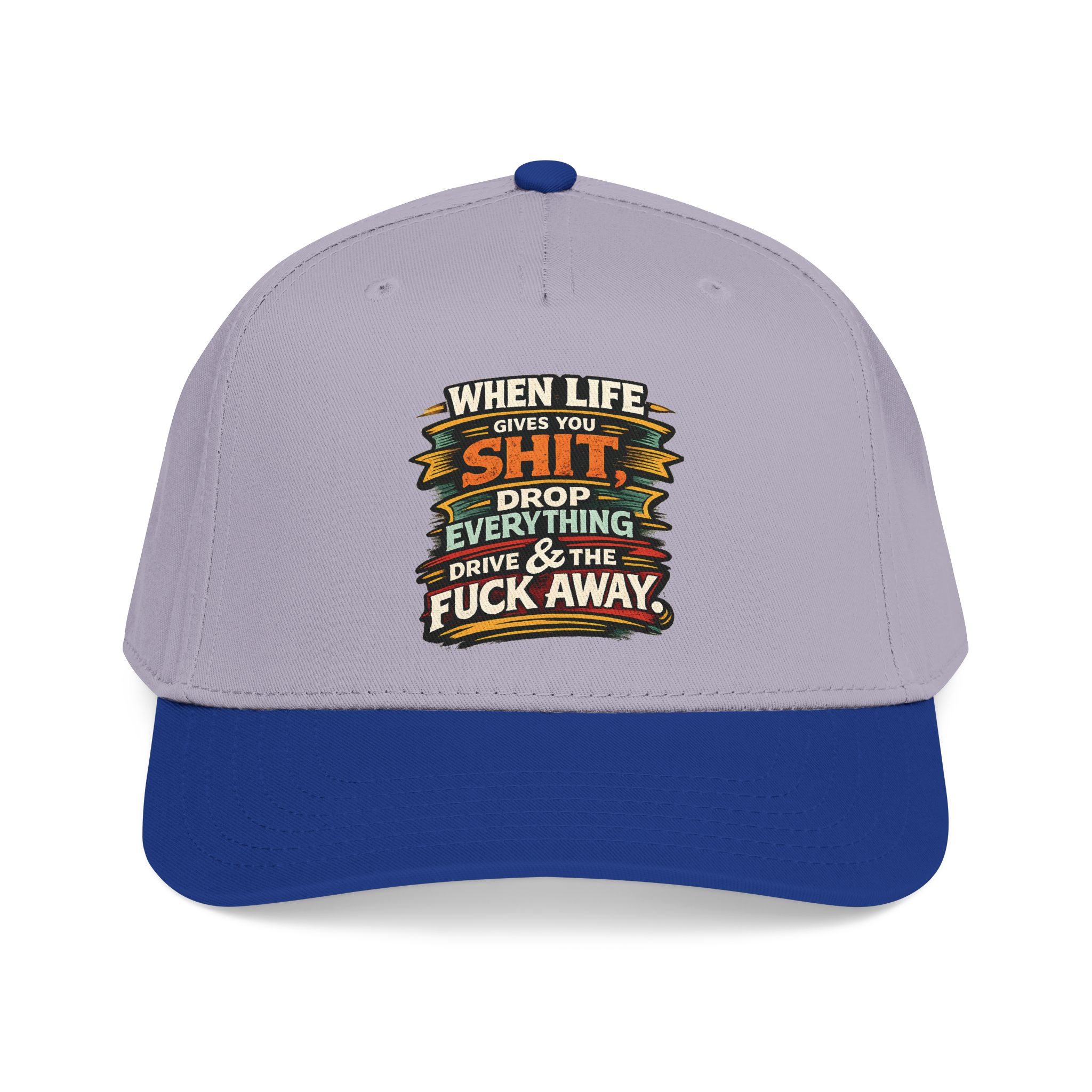 Baseball Cap - "When Live Gives You Shit" Design F**K-Line