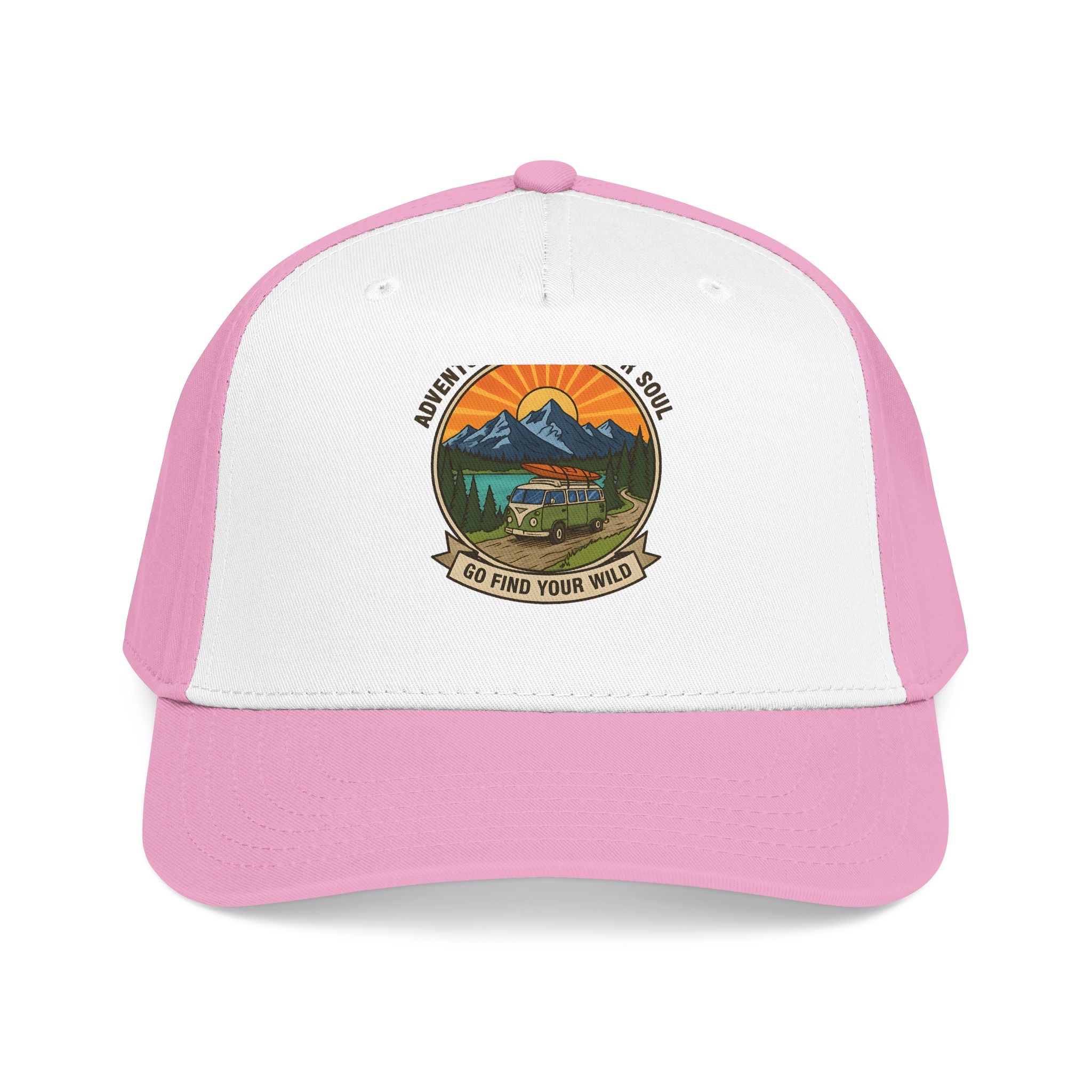 Baseball Cap — "Go Find Your Wild" Outdoor Patch