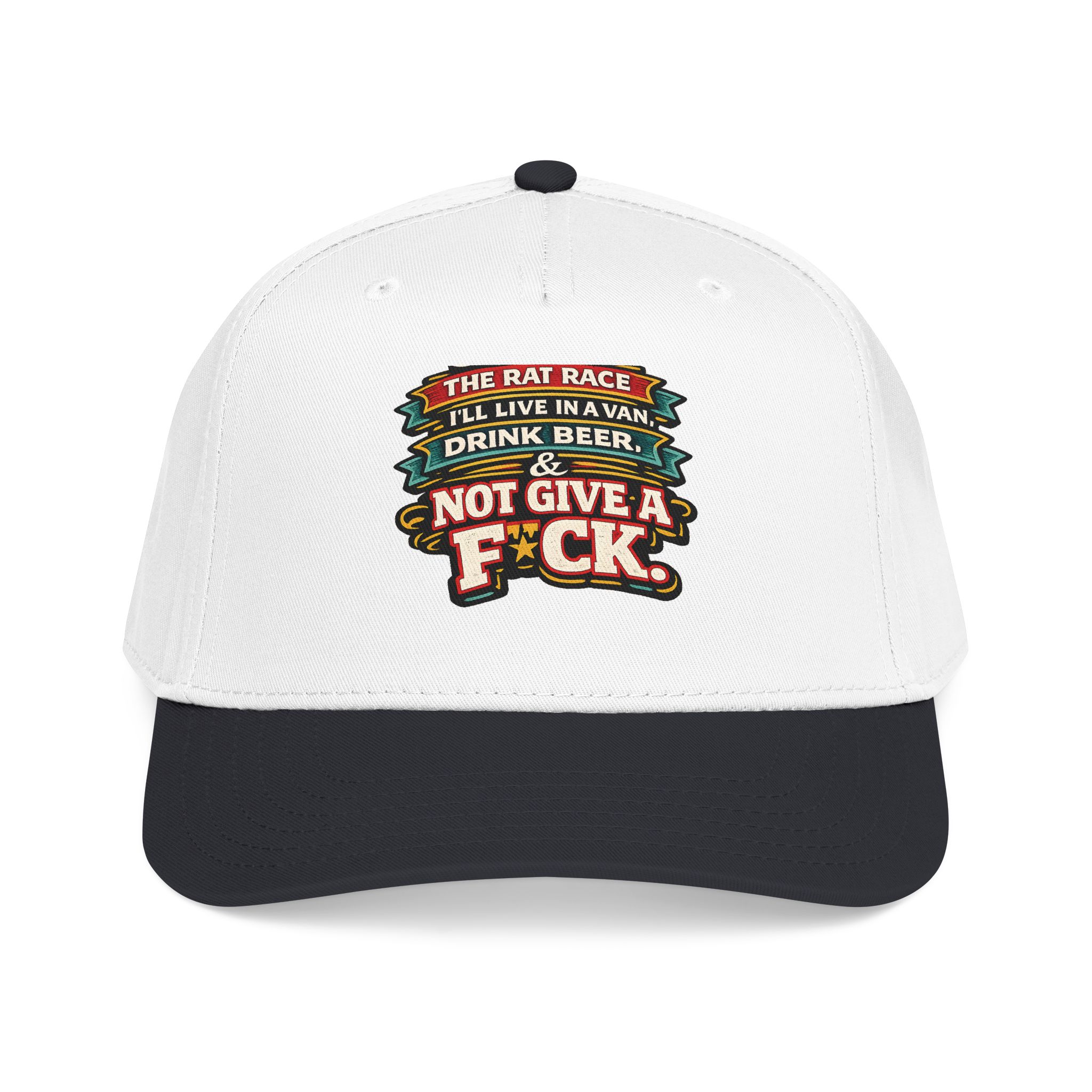 Baseball Cap - "Screw The Rat Race" Design F**K-Line