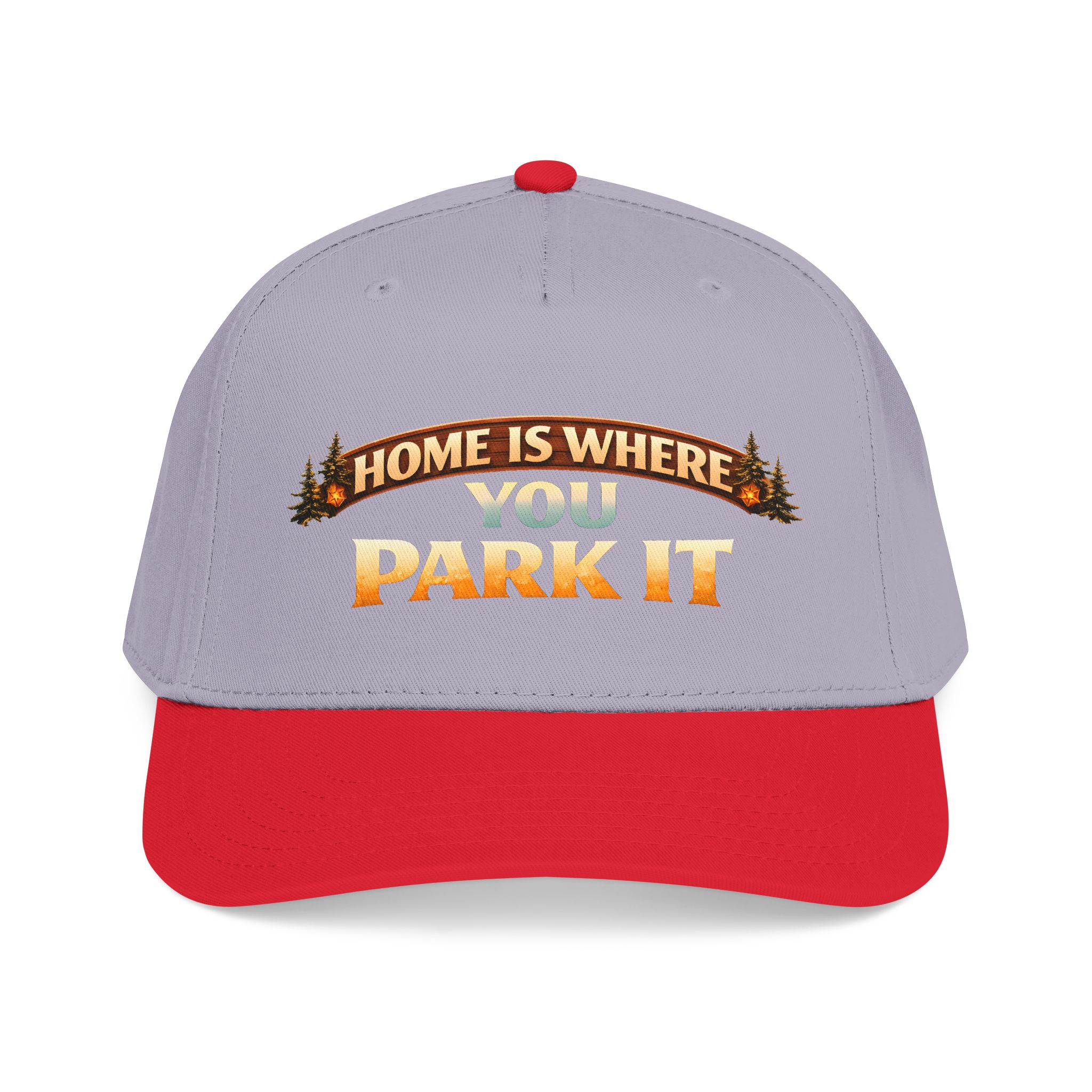 Baseball Cap - "Home Is Where You Park It" Design Scenic-Line