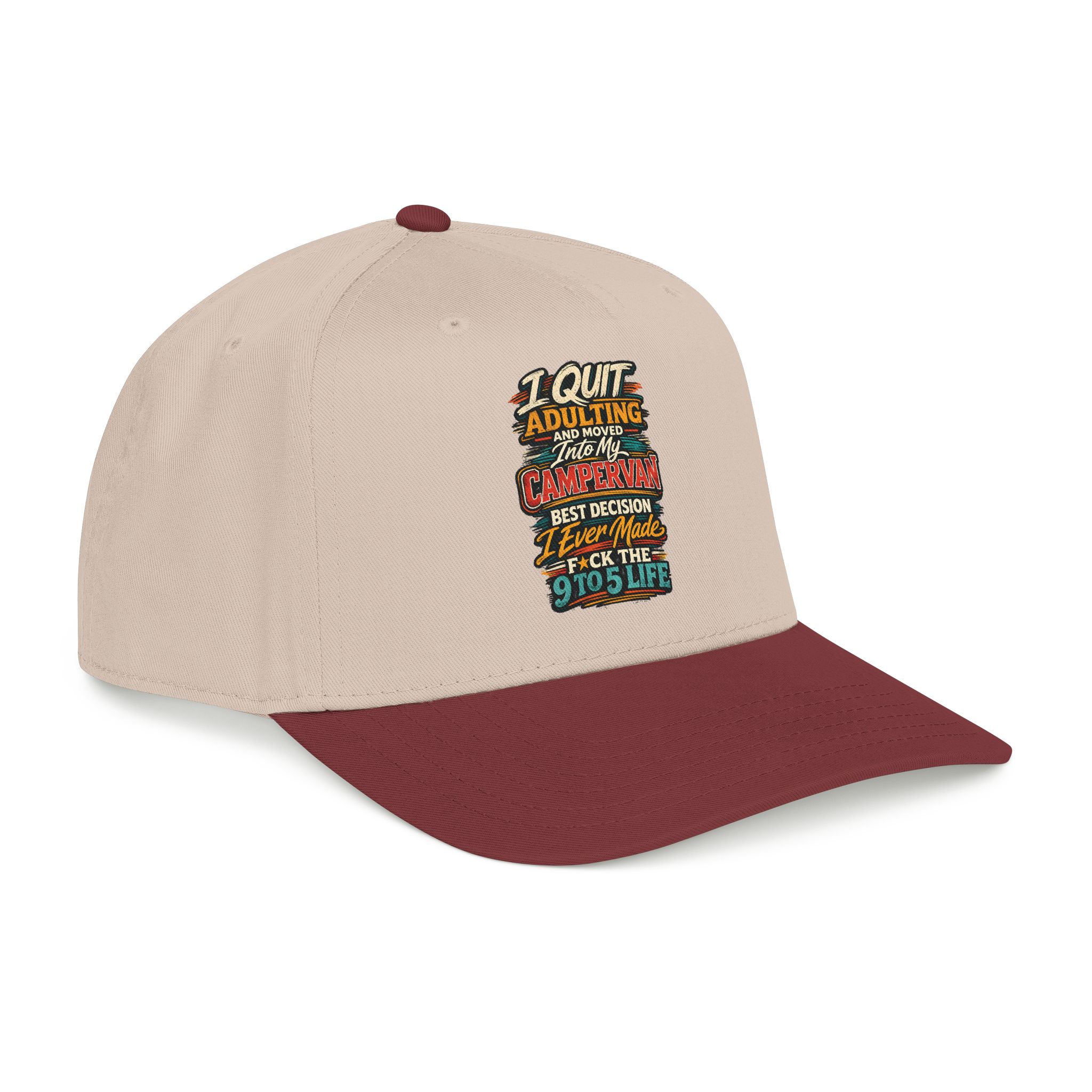 5673703853794085571_2048-3.jpeg Baseball Cap - "I Quit Adulting" Design F**K-Line
