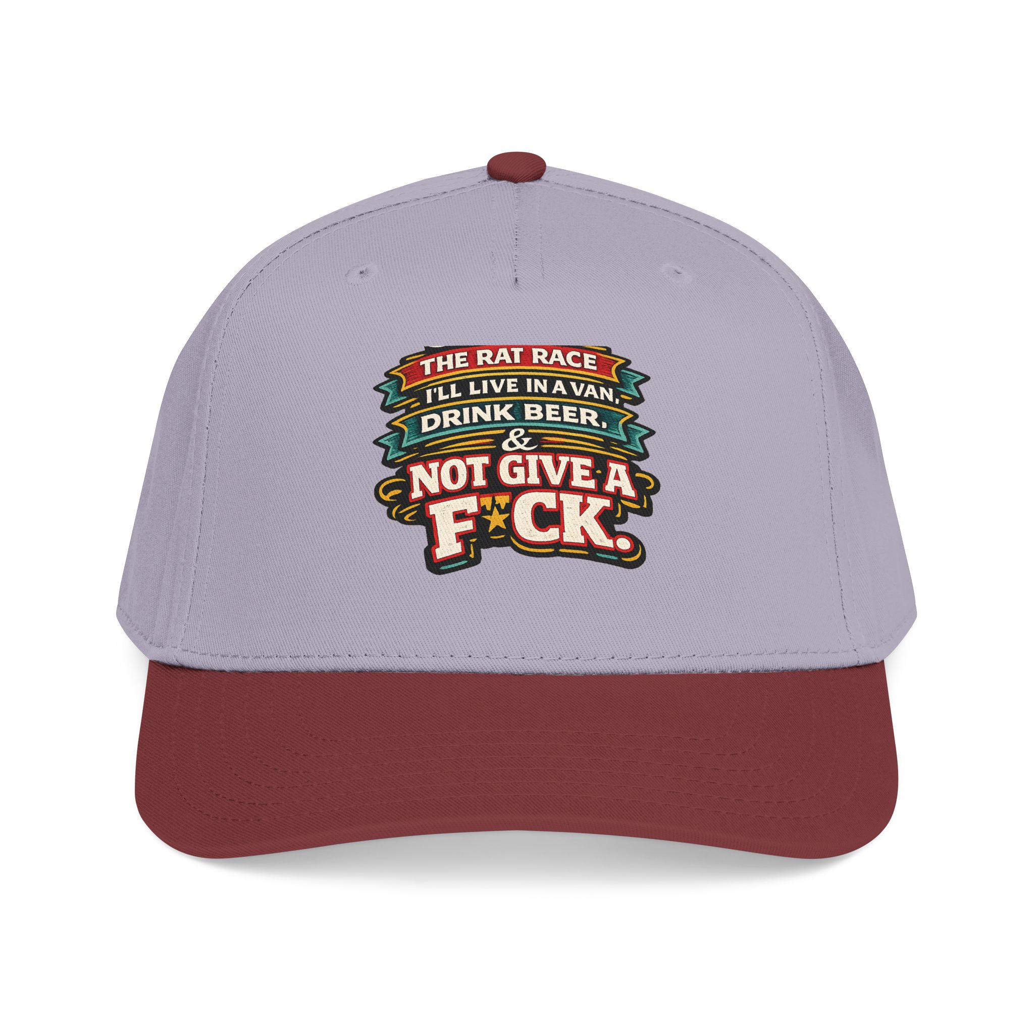 Baseball Cap - "Screw The Rat Race" Design F**K-Line