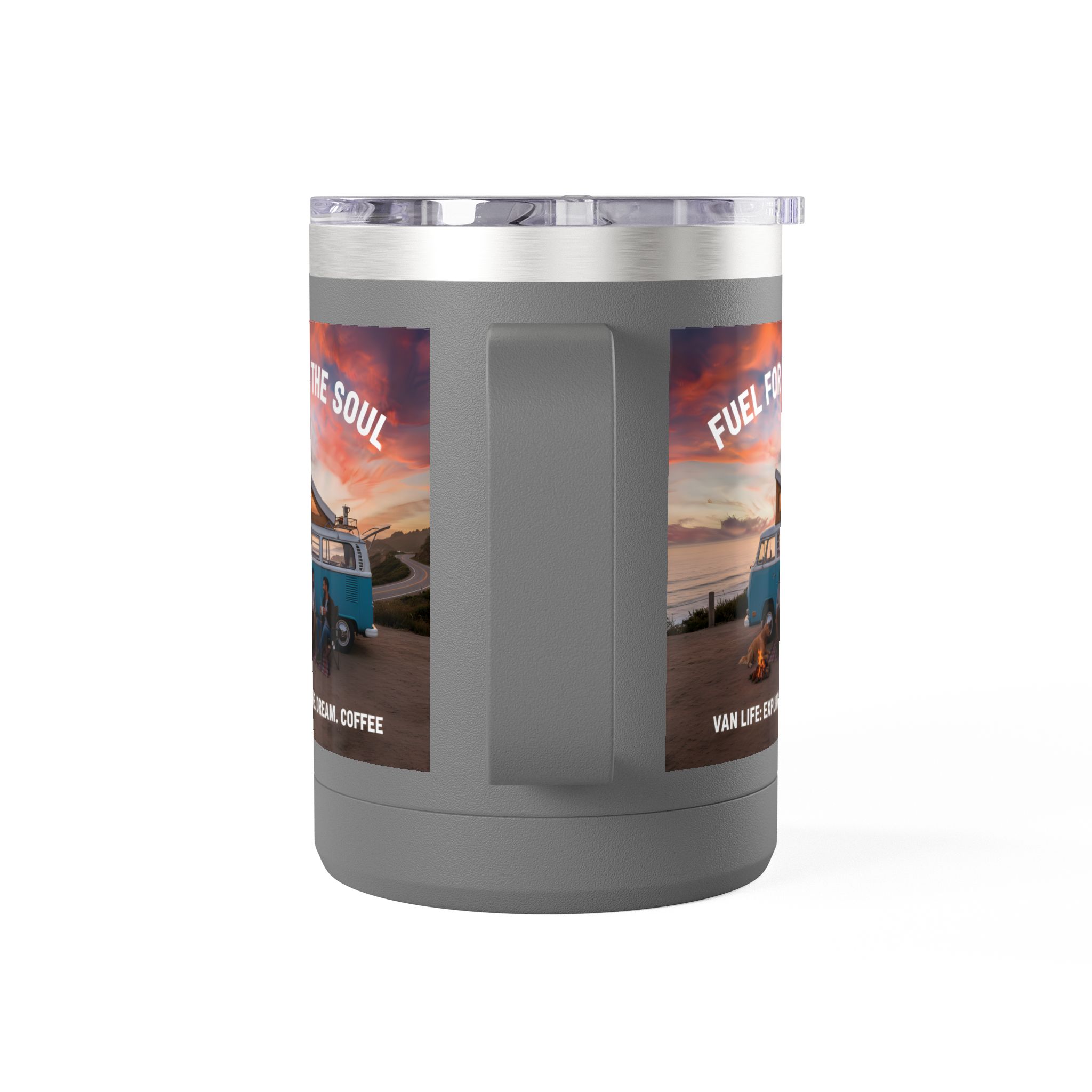 Coffee Mug Tumbler, 15oz — "Fuel for the Soul"