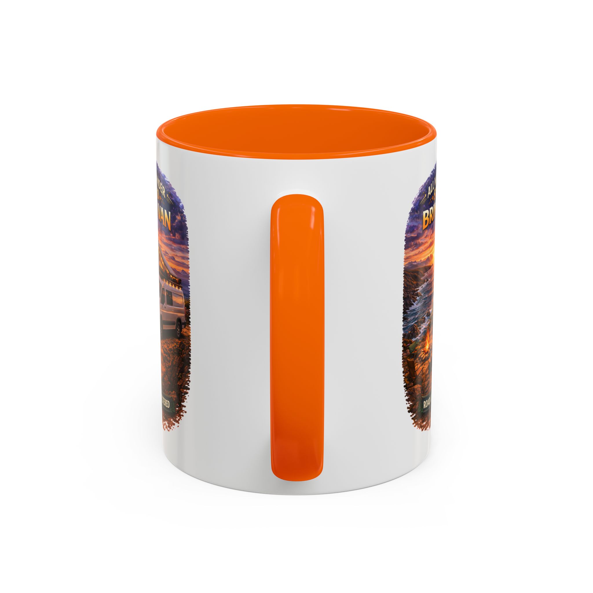 5752710898173078717_2048.jpeg Accent Coffee Mug (11, 15oz) — "All Who wander Should Bring A Van" Design Scenic-Line