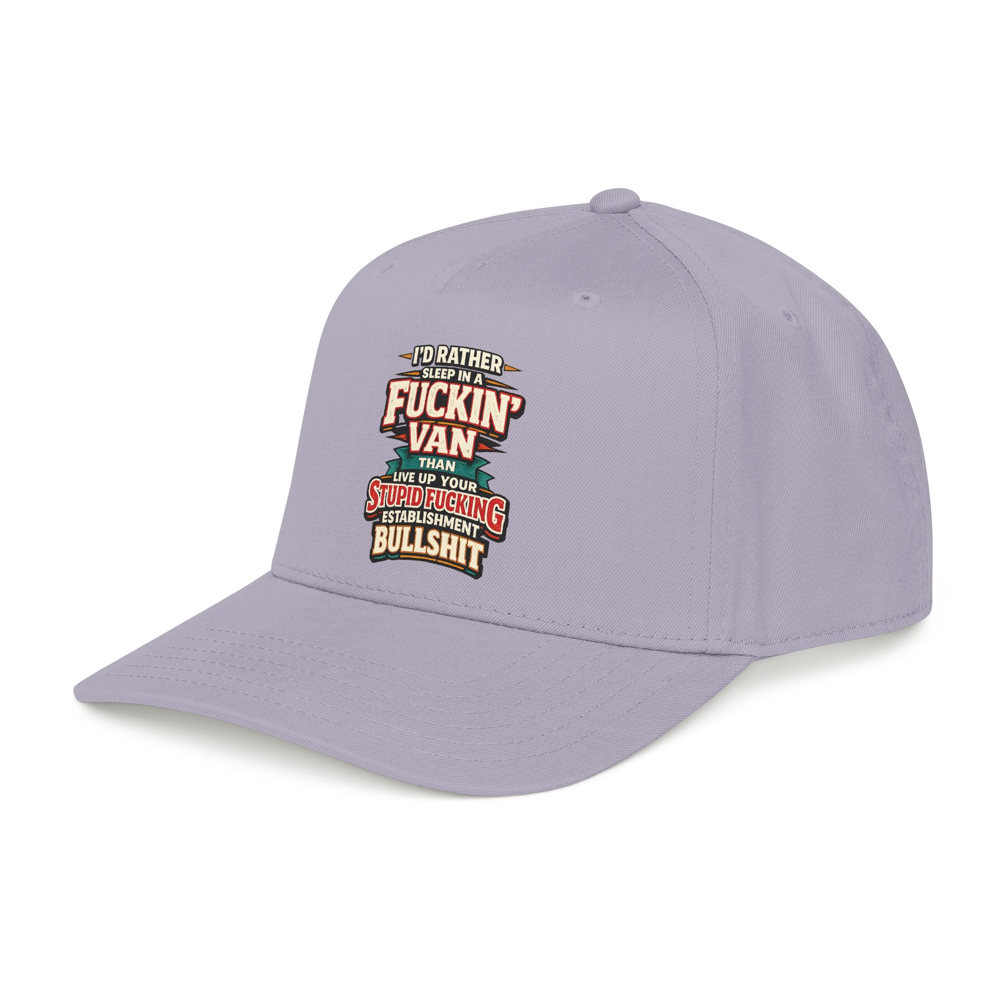 Baseball Cap - "I´d Rather Sleep in A Fucking Van" Design F**K-Line