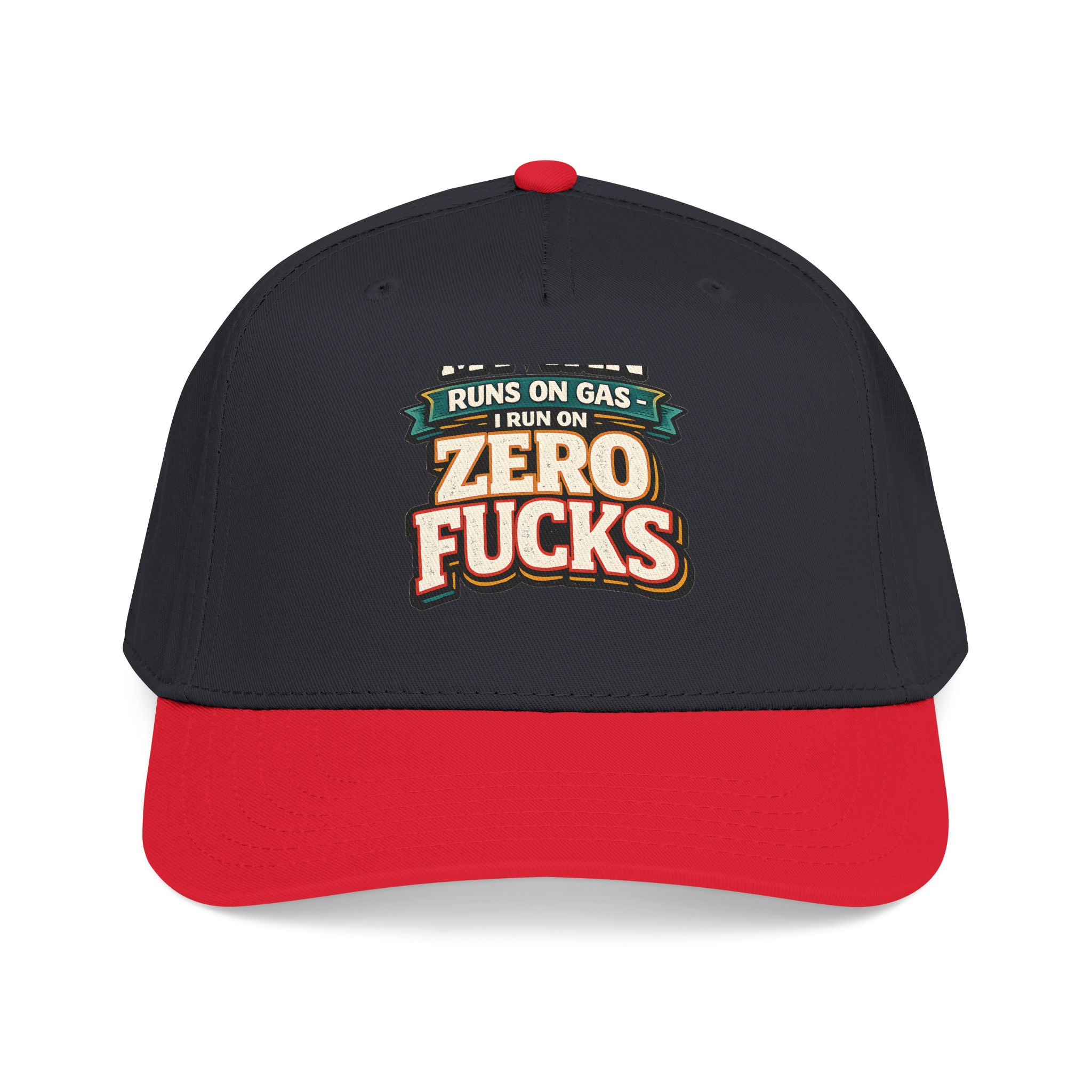 Baseball Cap - "My Van Runs On Gas" Design F**K-Line