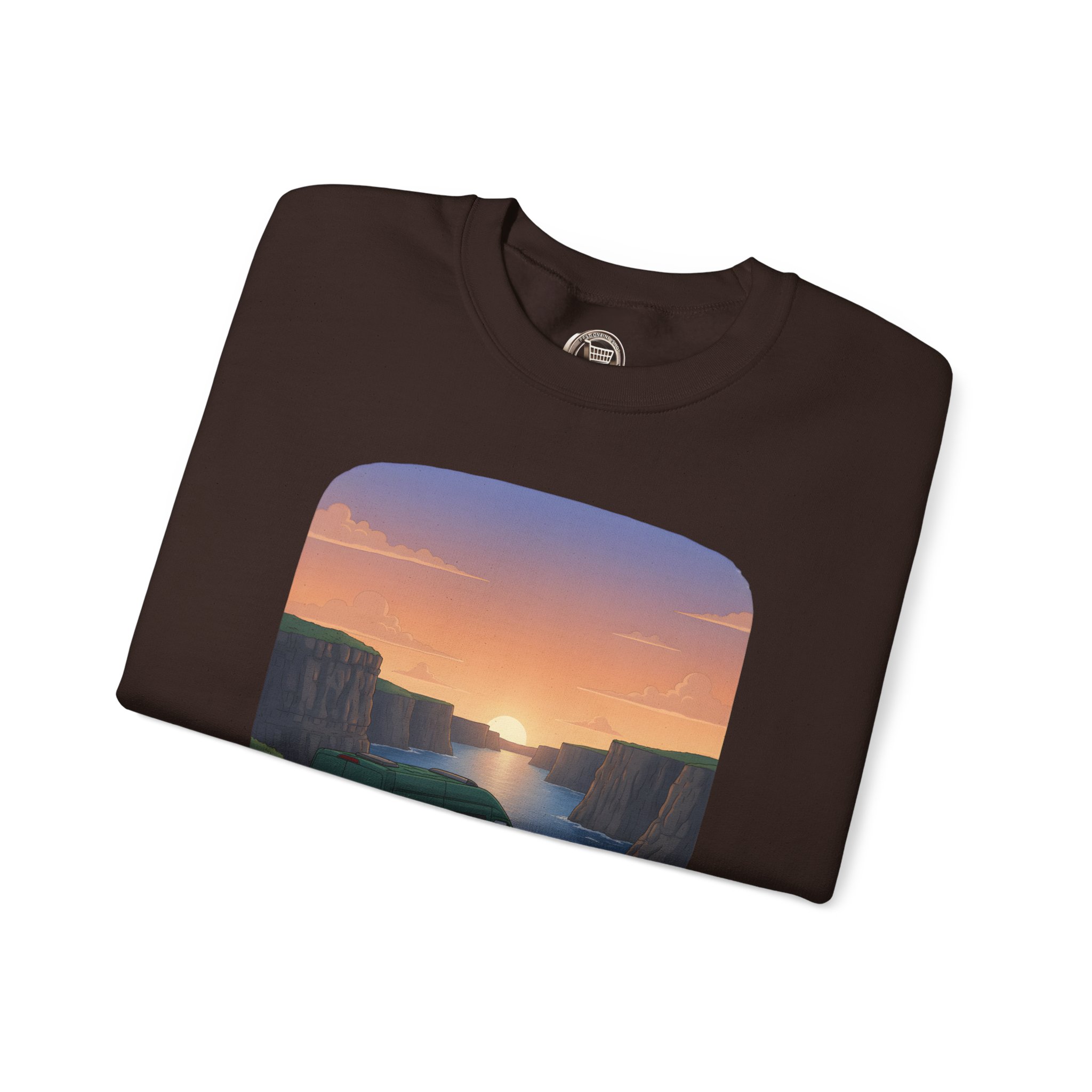 5785997686739317256_2048.jpeg Unisex Heavy Blend™ Crewneck Sweatshirt — "Ocean Views-Adventures Awaits" Design Sitcom-Line