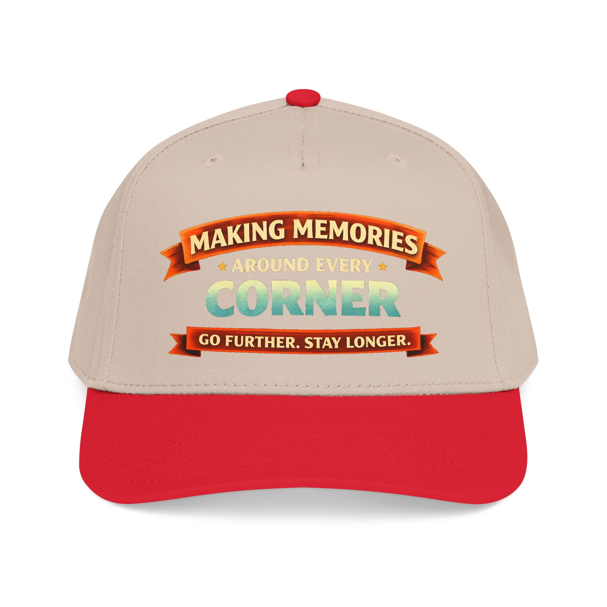 Baseball Cap - "Making Memories Around Every Corner" Design Scenic-Line