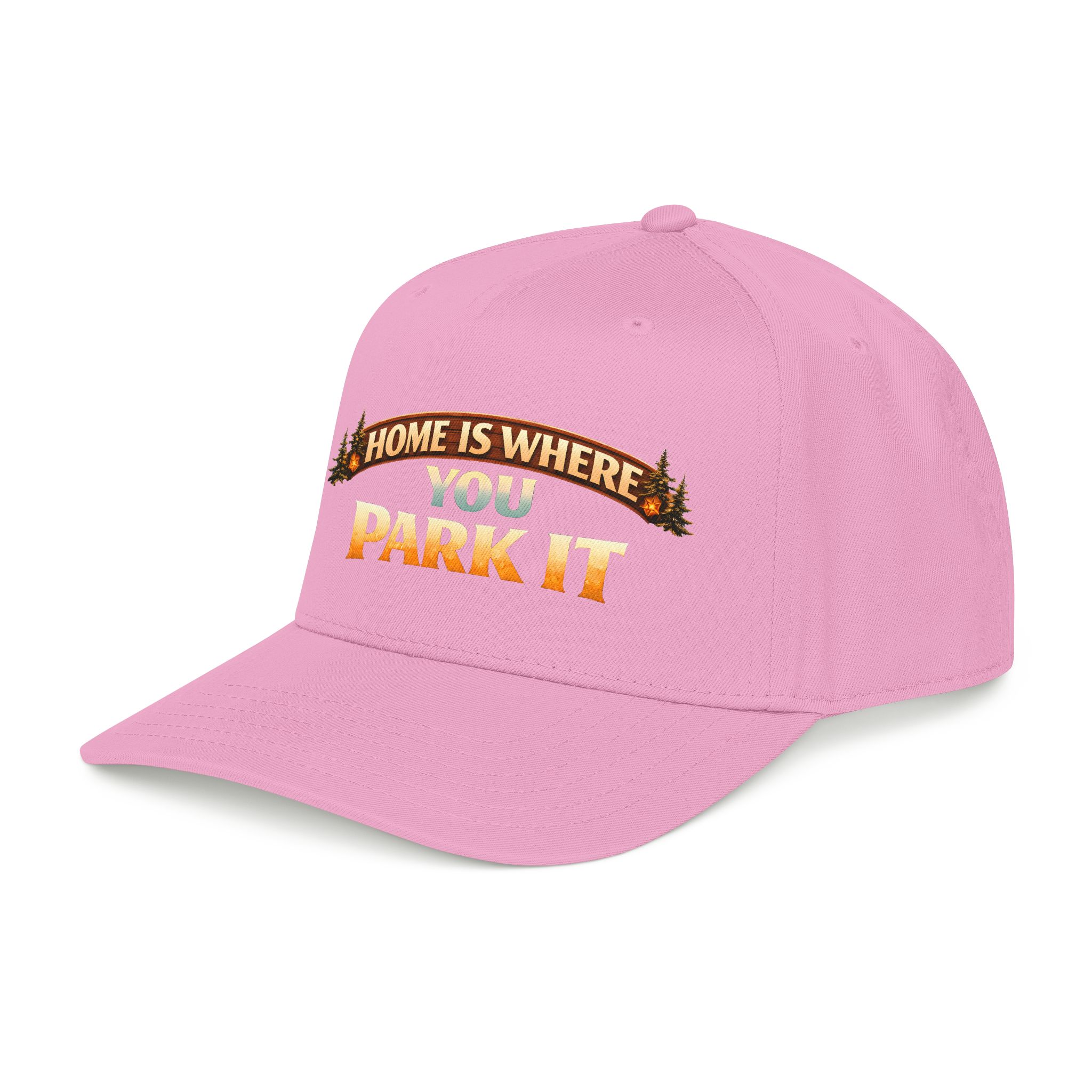 Baseball Cap - "Home Is Where You Park It" Design Scenic-Line