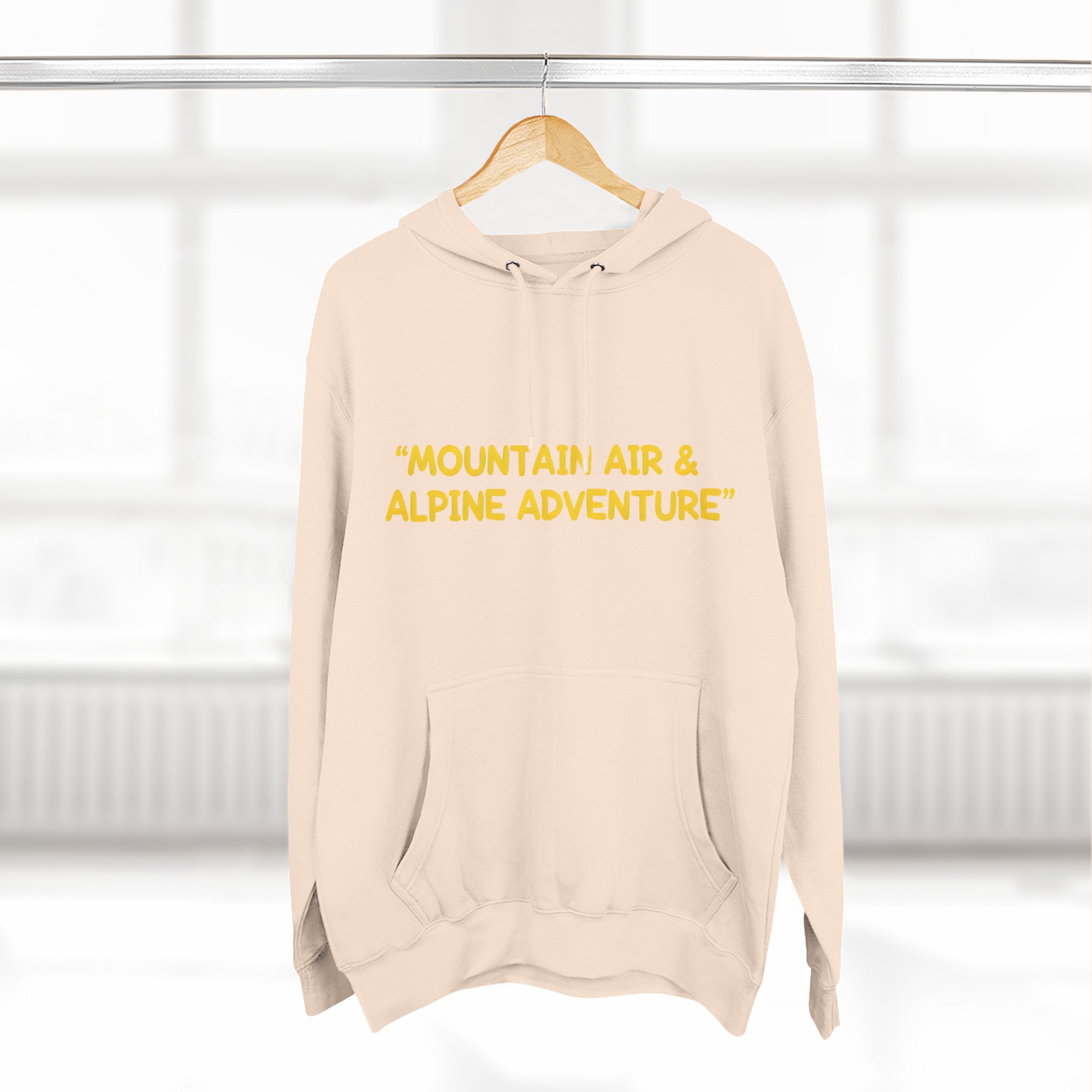 5859491959362287104_2048.jpeg Three-Panel Fleece Hoodie - "Mountain Air And Alpine Adventure"" Design Sitcom-Line