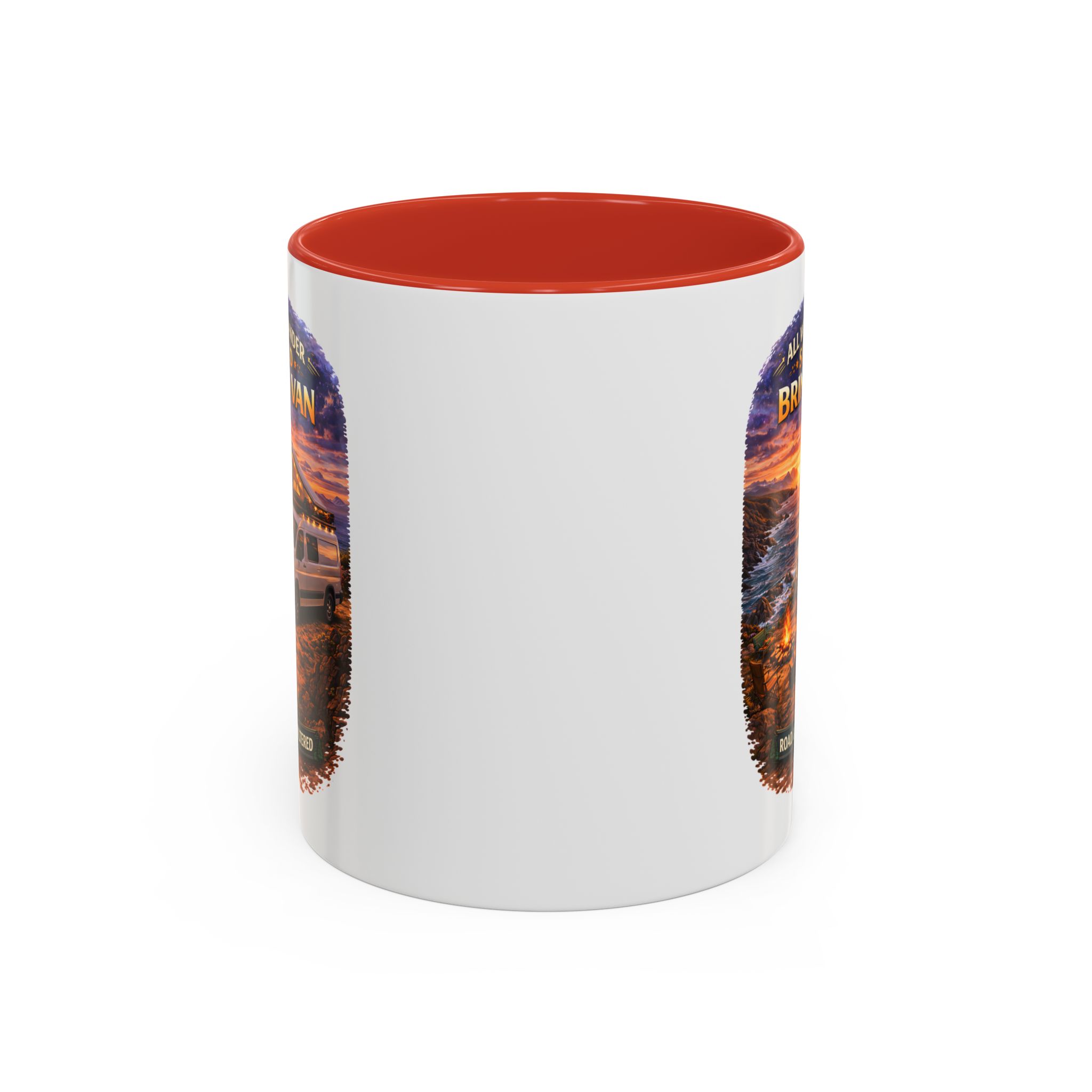 5860012832371656503_2048.jpeg Accent Coffee Mug (11, 15oz) — "All Who wander Should Bring A Van" Design Scenic-Line